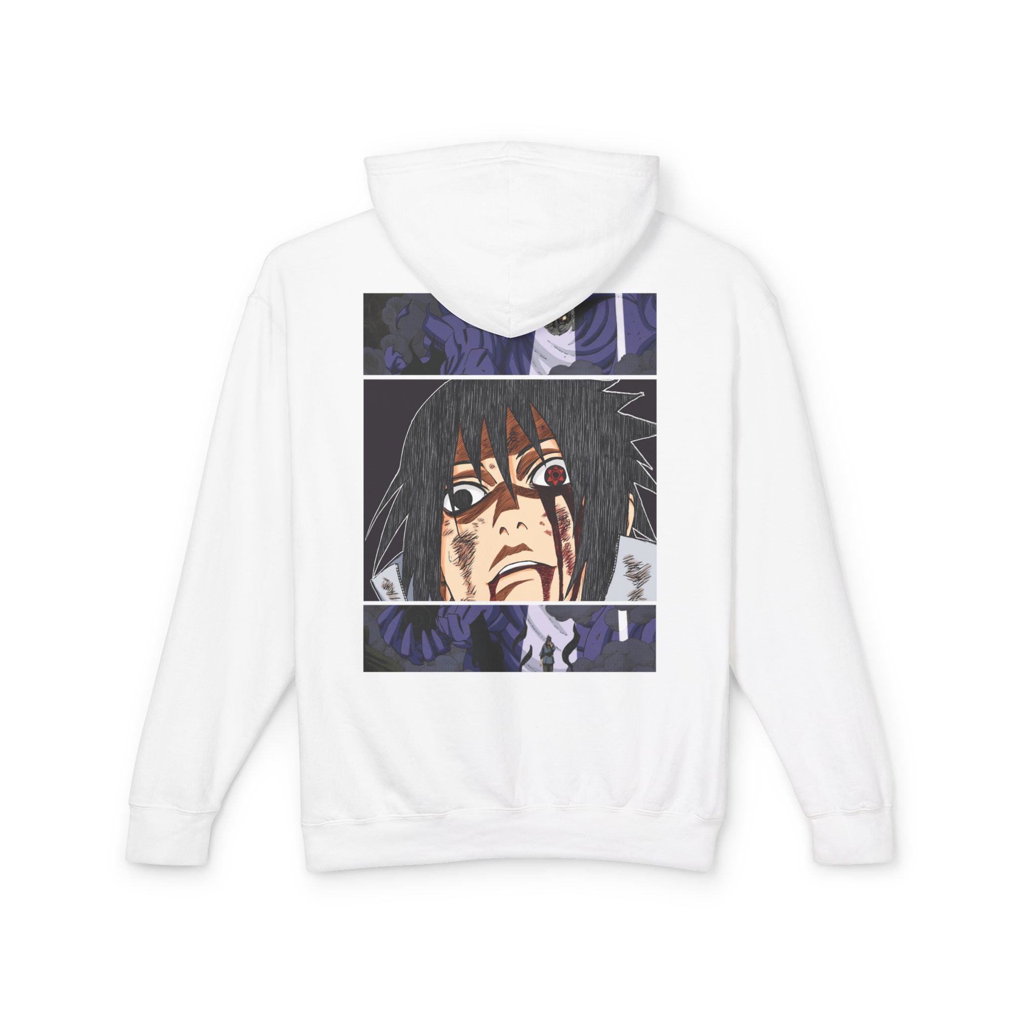 Sasuke Uchiha Anime Premium Graphic Hoodie — "See Darkness"