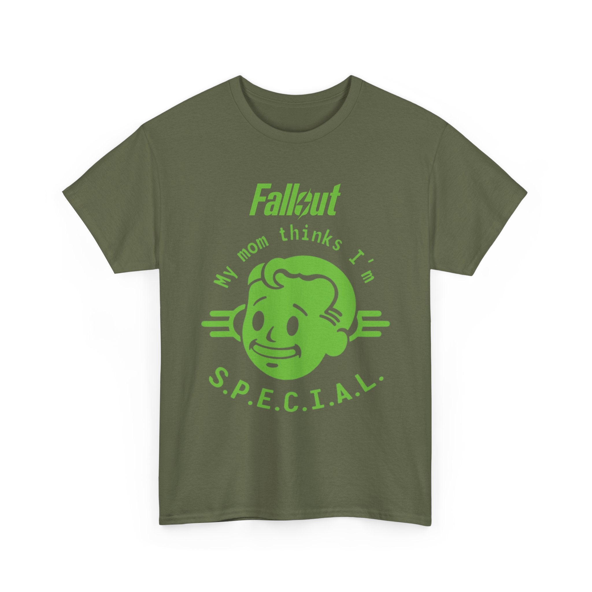 Fallout Inspired "My Mom Thinks I'm S.P.E.C.I.A.L." Graphic T-Shirt