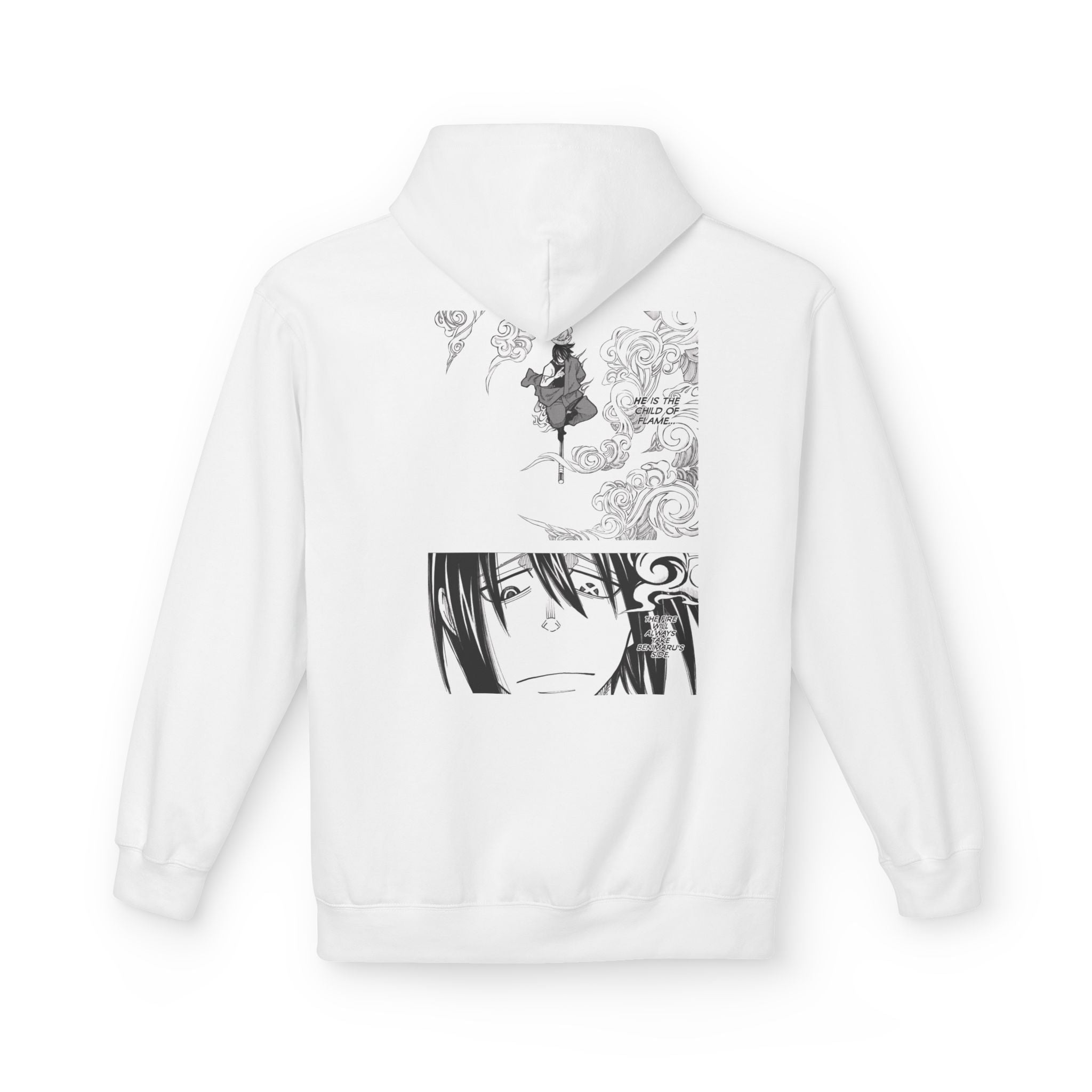 Benimaru 'Destroyer God' Manga Midweight Softstyle Fleece Hoodie