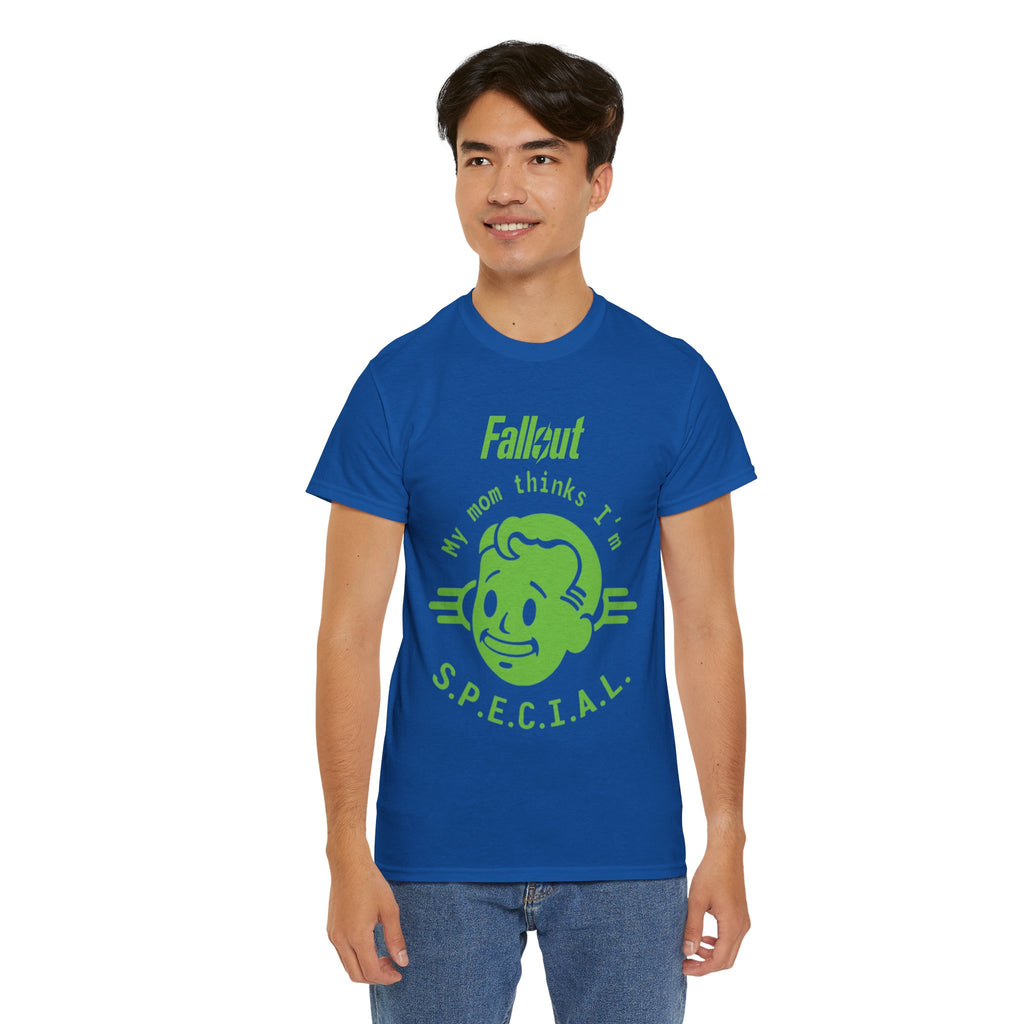 Fallout Inspired "My Mom Thinks I'm S.P.E.C.I.A.L." Graphic T-Shirt