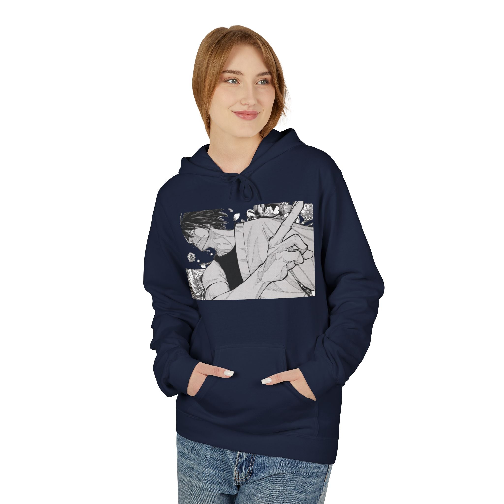 Benimaru 'Destroyer God' Manga Midweight Softstyle Fleece Hoodie