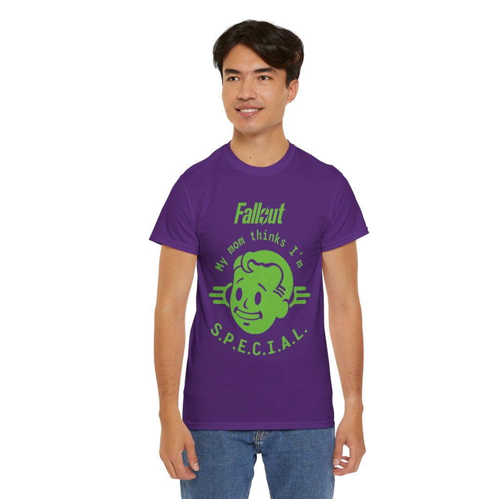 Fallout Inspired "My Mom Thinks I'm S.P.E.C.I.A.L." Graphic T-Shirt