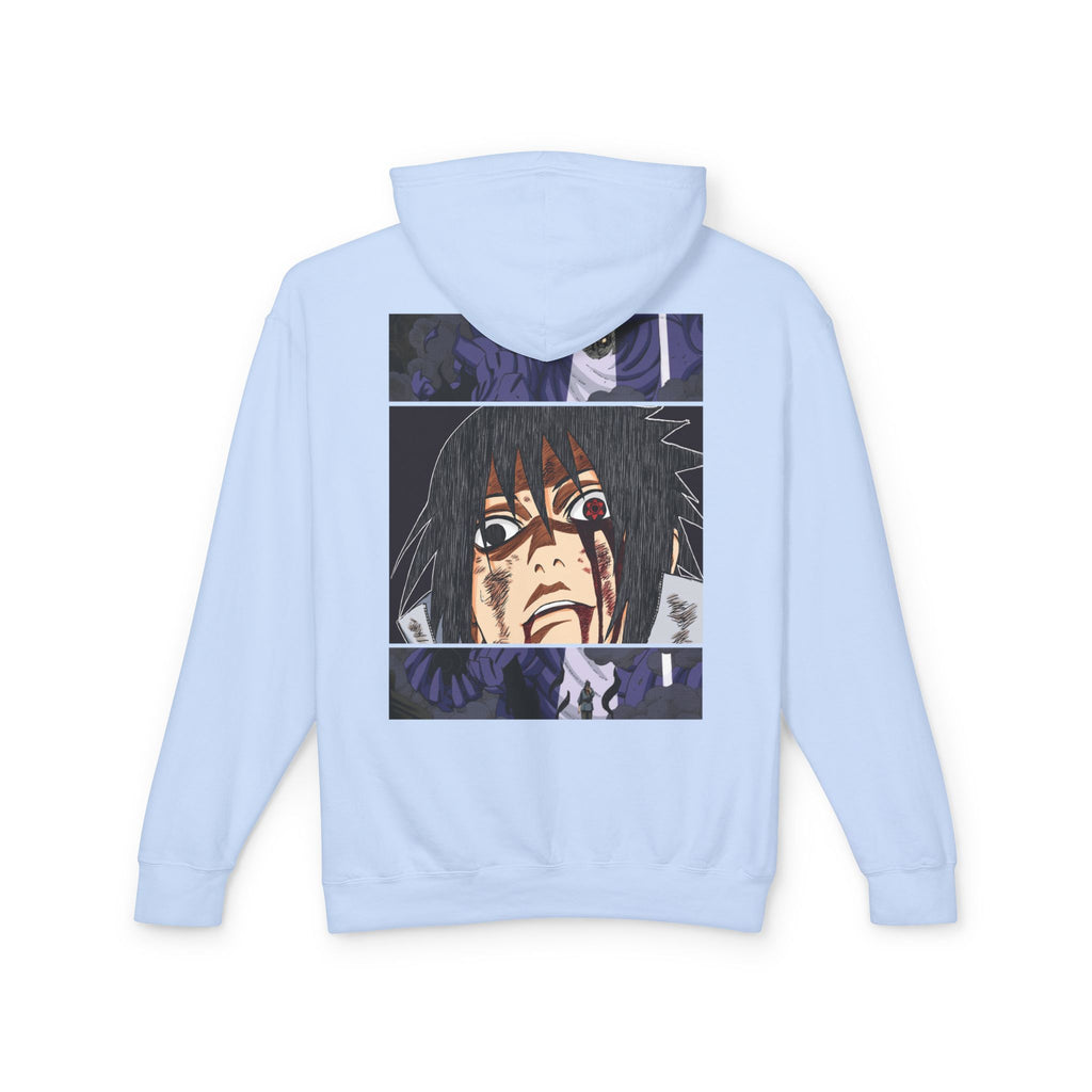Sasuke Uchiha Anime Premium Graphic Hoodie — "See Darkness"