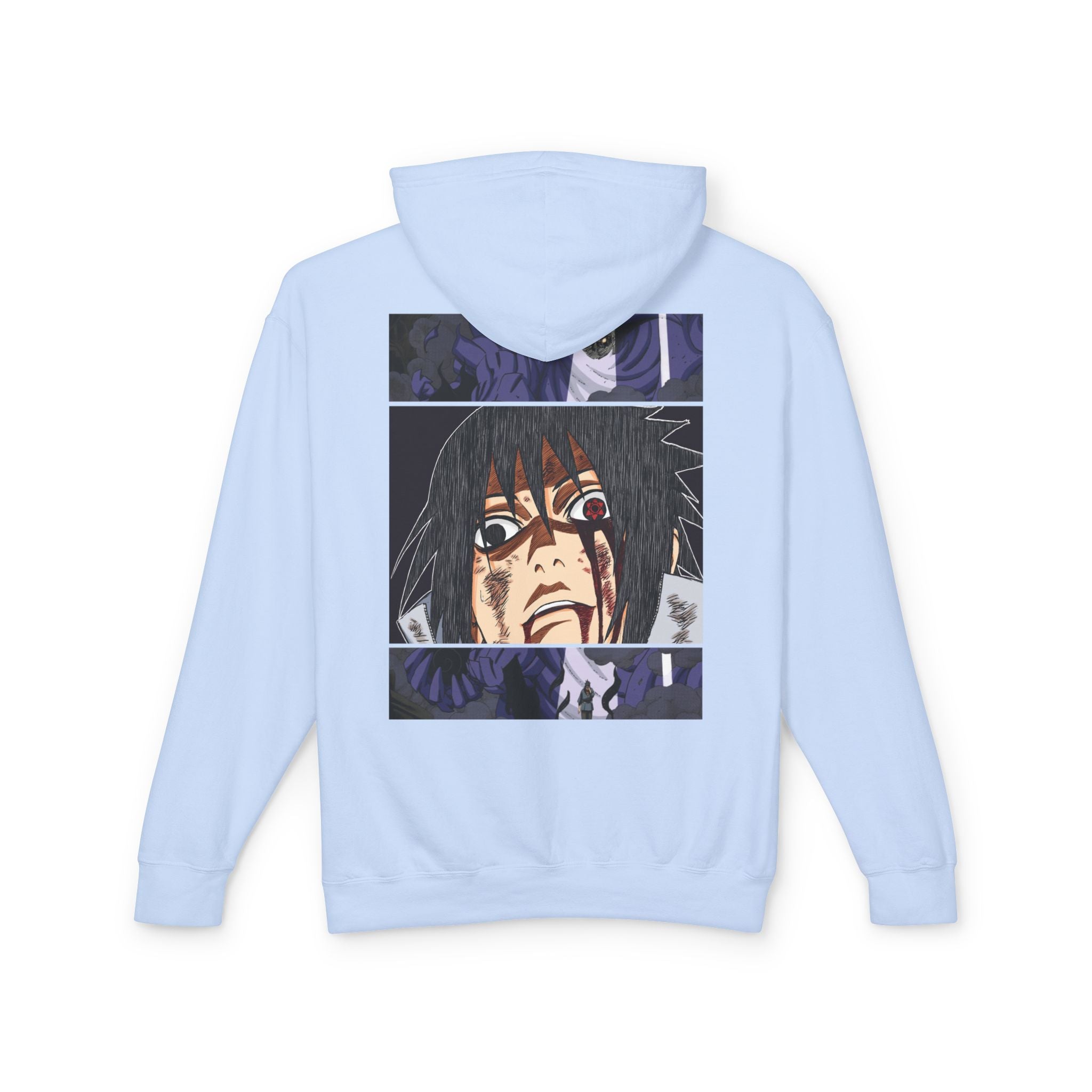 Sasuke Uchiha Anime Premium Graphic Hoodie — "See Darkness"