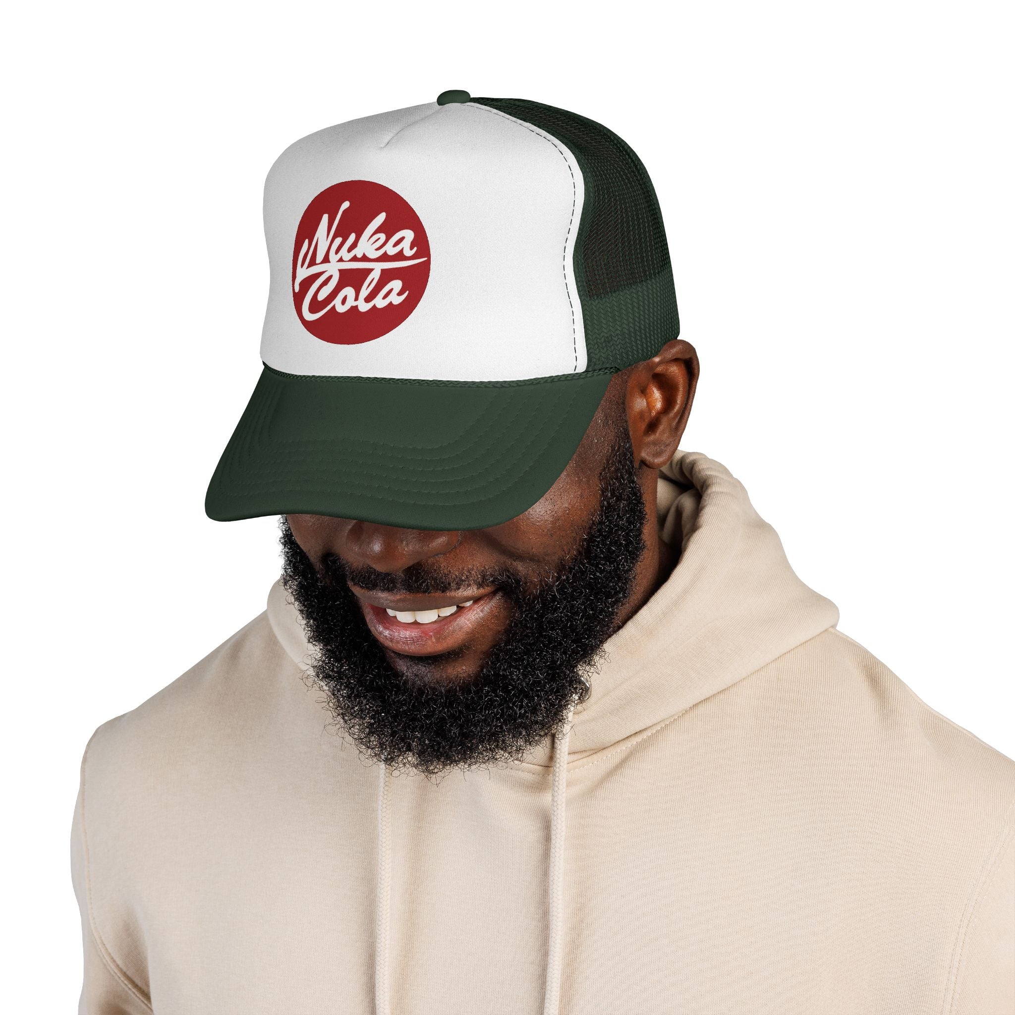 Trucker Cap — Vintage "Nuka Cola" Logo Mesh Hat