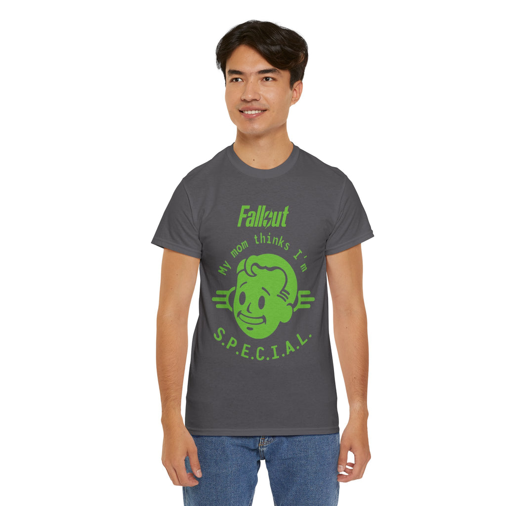 Fallout Inspired "My Mom Thinks I'm S.P.E.C.I.A.L." Graphic T-Shirt