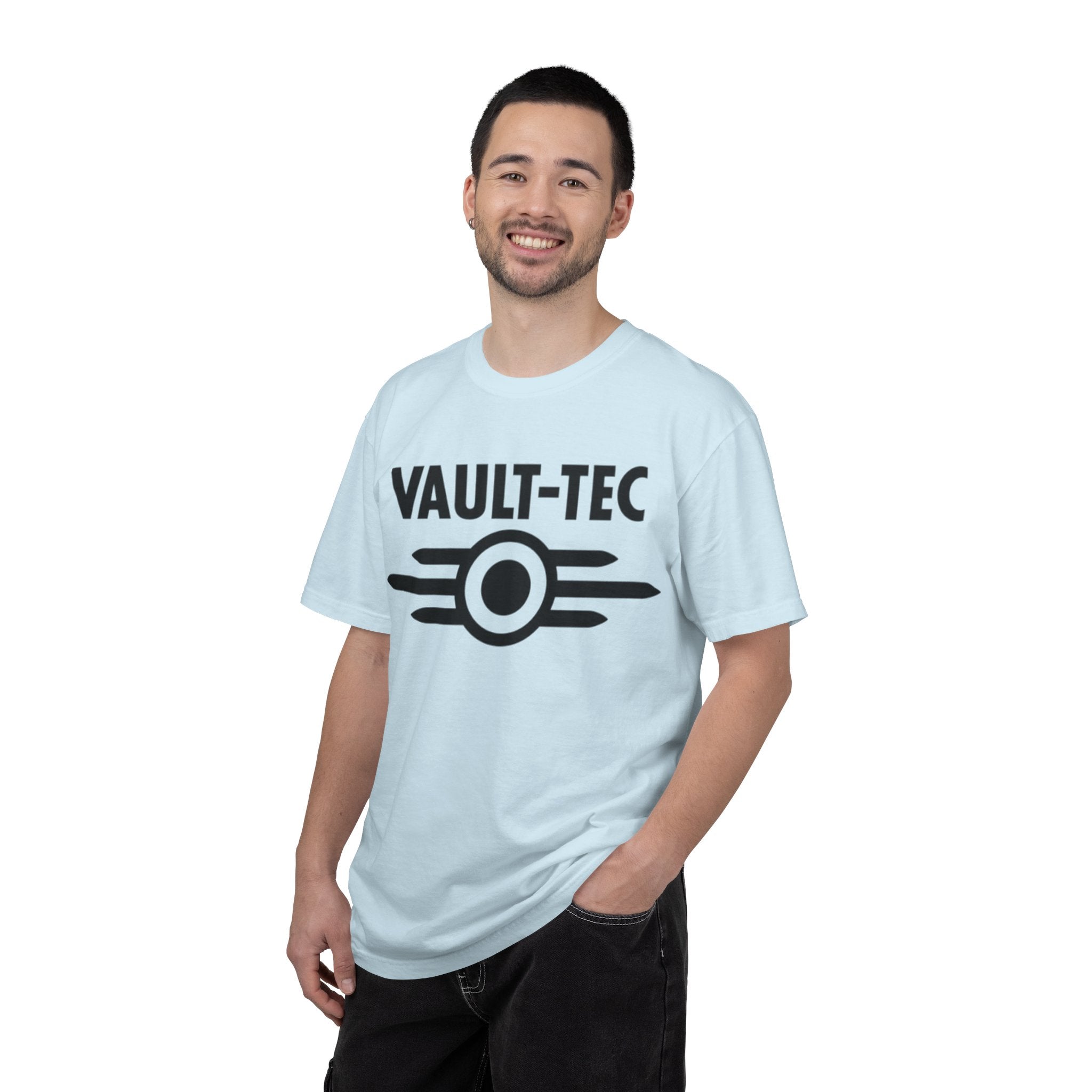 Vault-Tec Logo — Retro Gaming T-Shirt