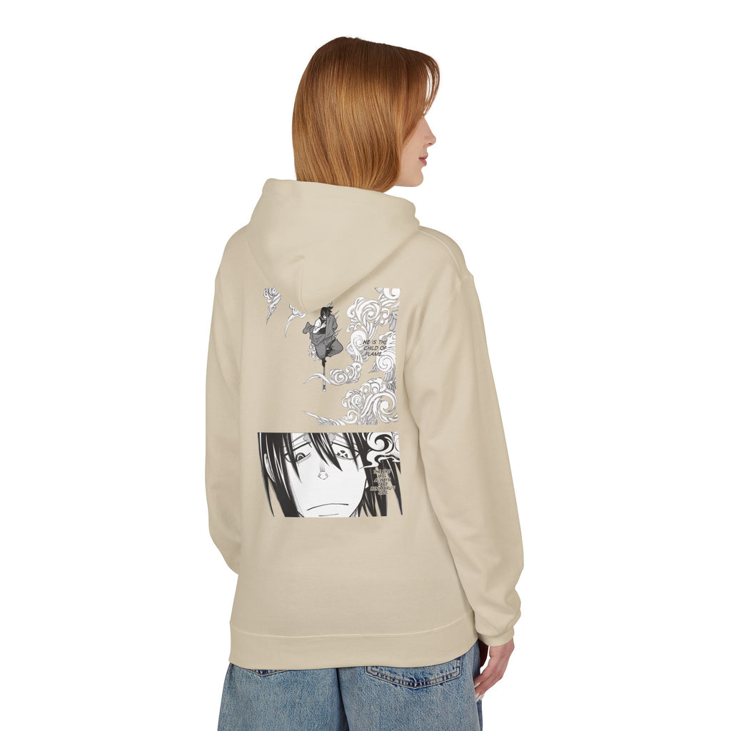 Benimaru 'Destroyer God' Manga Midweight Softstyle Fleece Hoodie