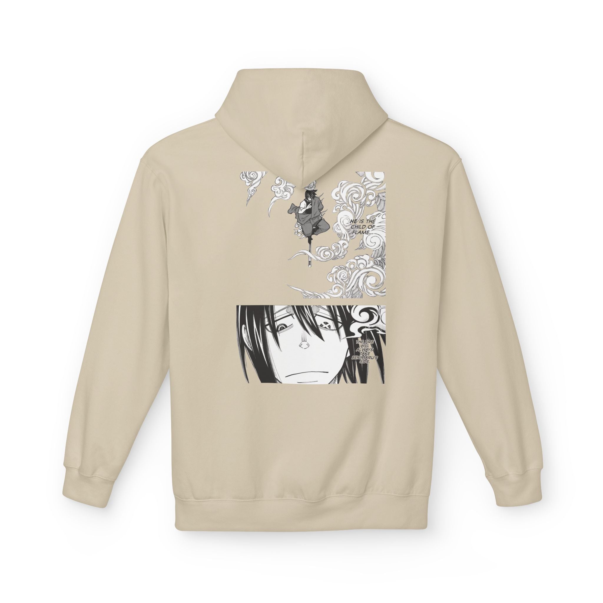 Benimaru 'Destroyer God' Manga Midweight Softstyle Fleece Hoodie