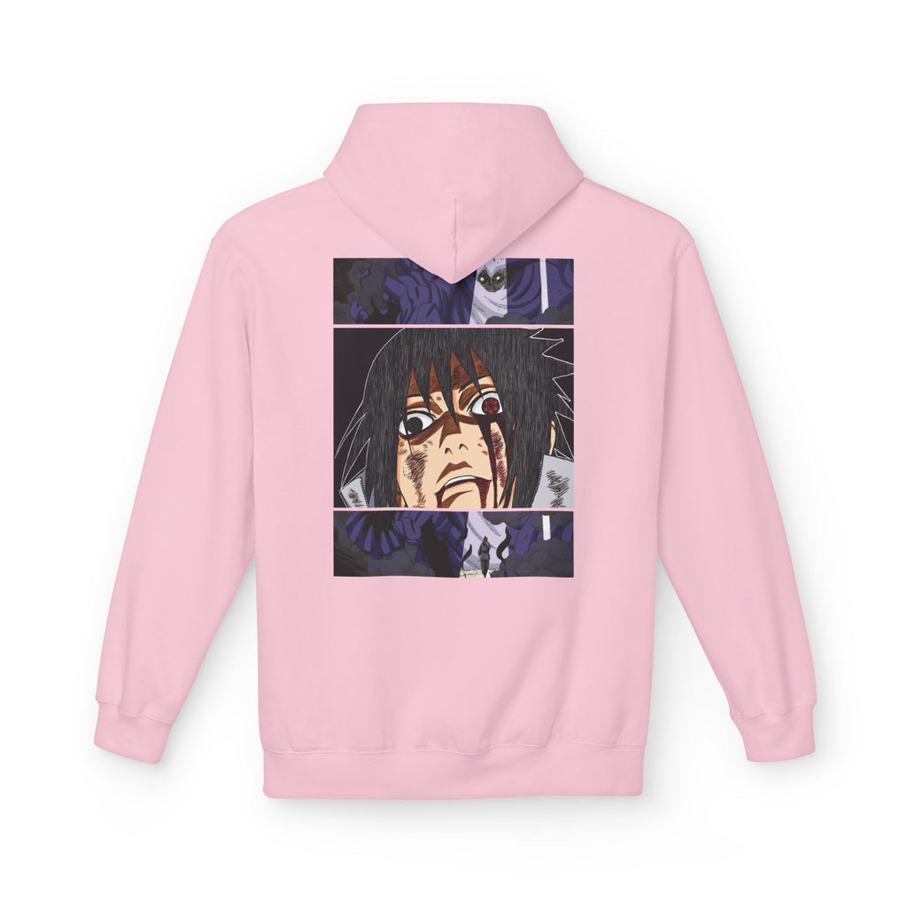 Sasuke Uchiha Anime Graphic Hoodie — "See Darkness"