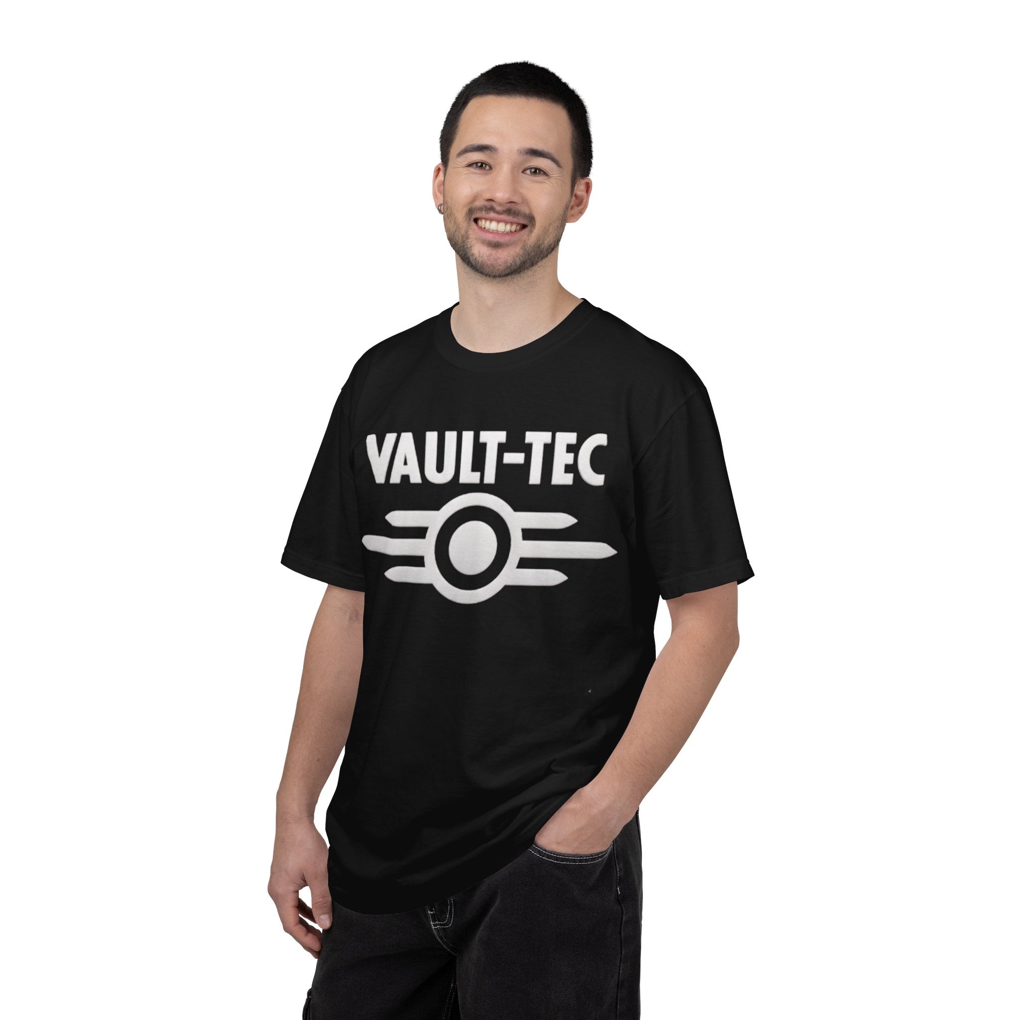 Vault-Tec Logo — Retro Gaming T-Shirt