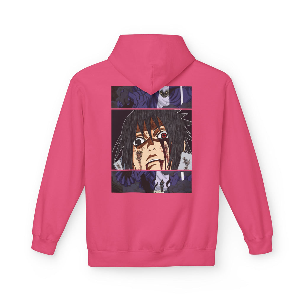 Sasuke Uchiha Anime Graphic Hoodie — "See Darkness"