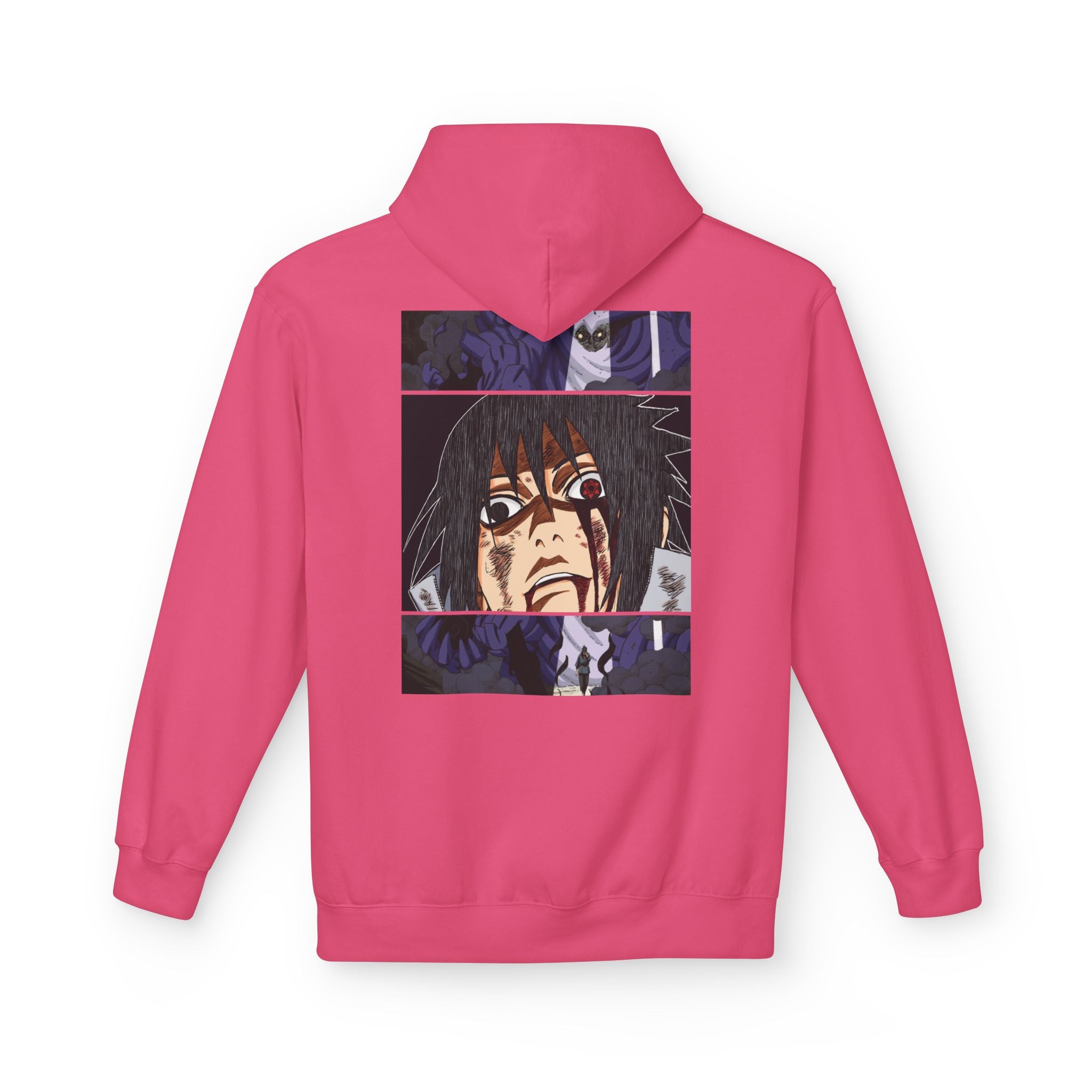 Sasuke Uchiha Anime Graphic Hoodie — "See Darkness"