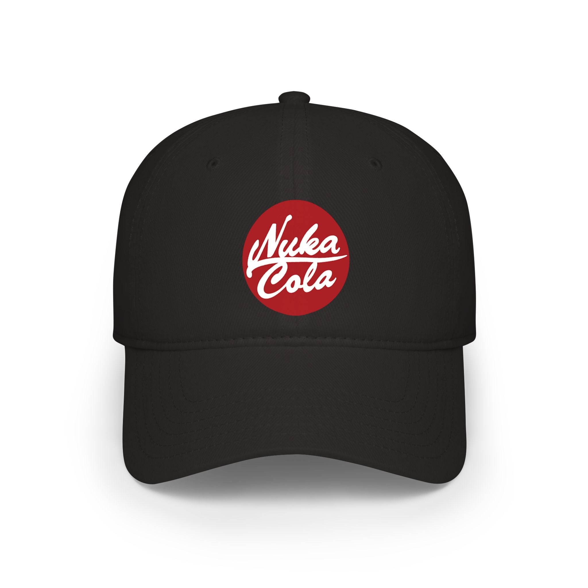Nuka Cola Red Baseball Cap — Retro 'Nuka Cola' Logo Snapback