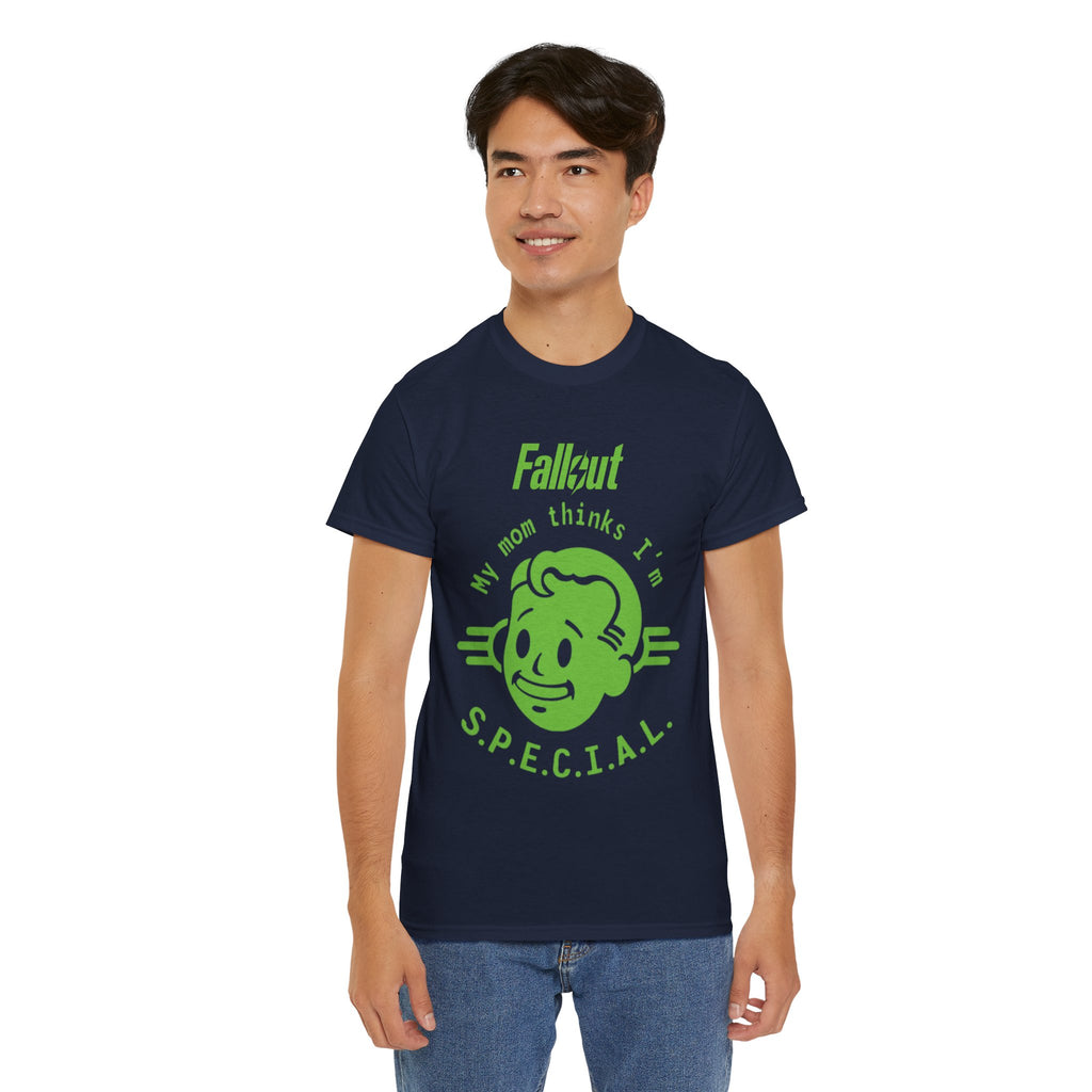 Fallout Inspired "My Mom Thinks I'm S.P.E.C.I.A.L." Graphic T-Shirt