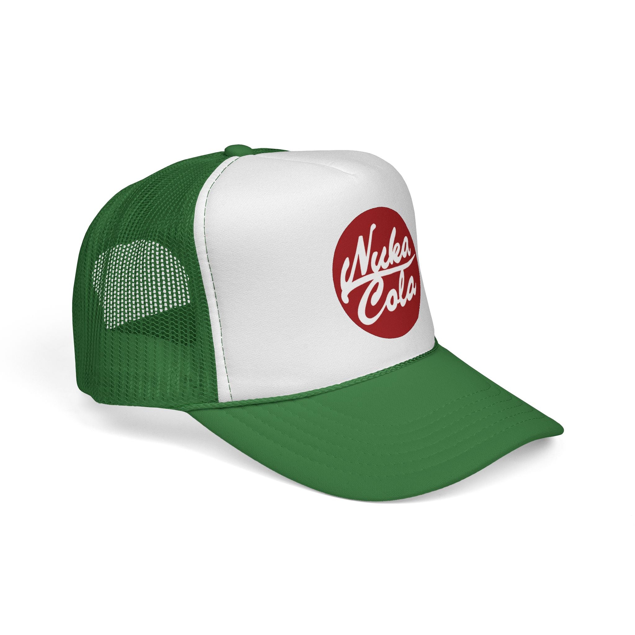 Trucker Cap — Vintage "Nuka Cola" Logo Mesh Hat