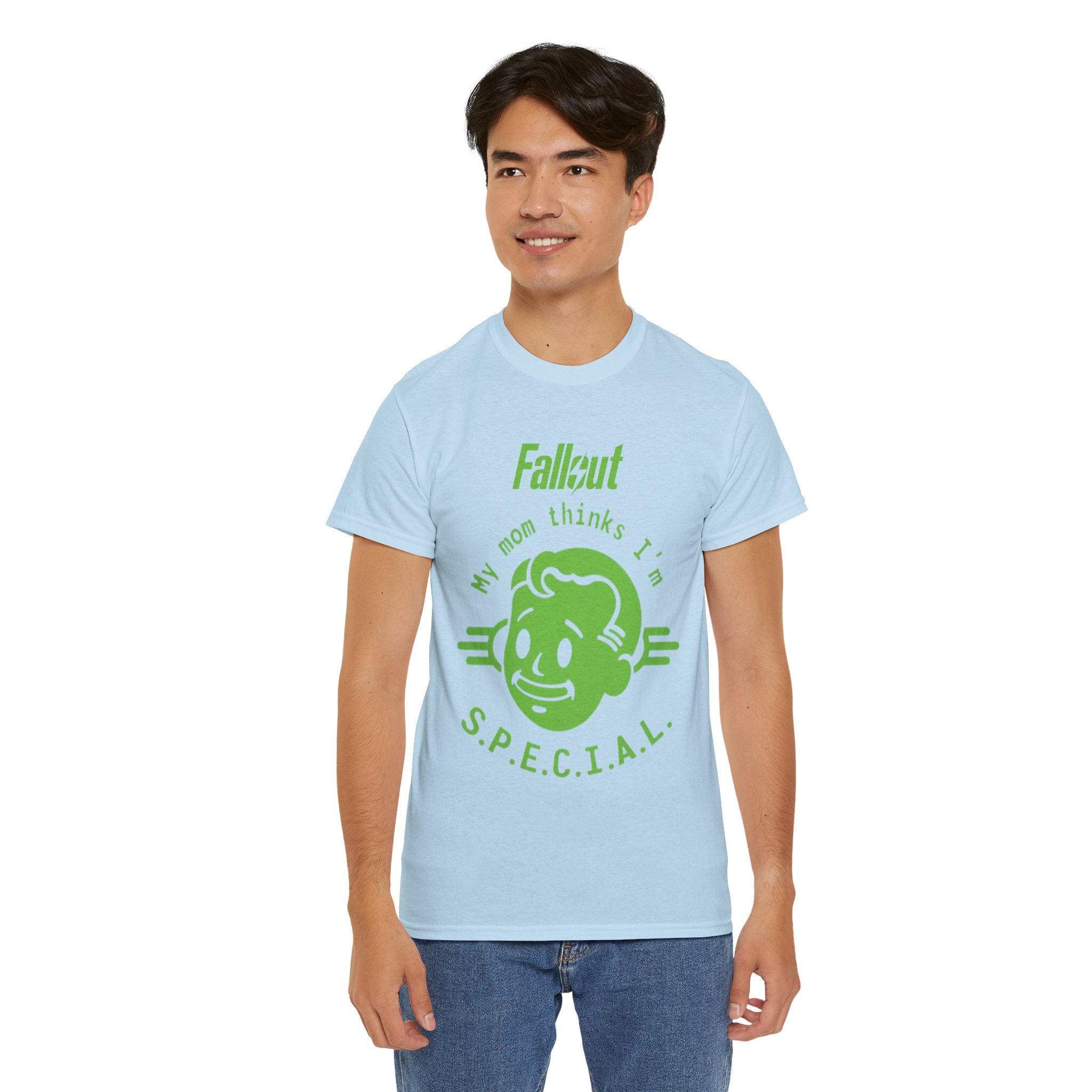 Fallout Inspired "My Mom Thinks I'm S.P.E.C.I.A.L." Graphic T-Shirt
