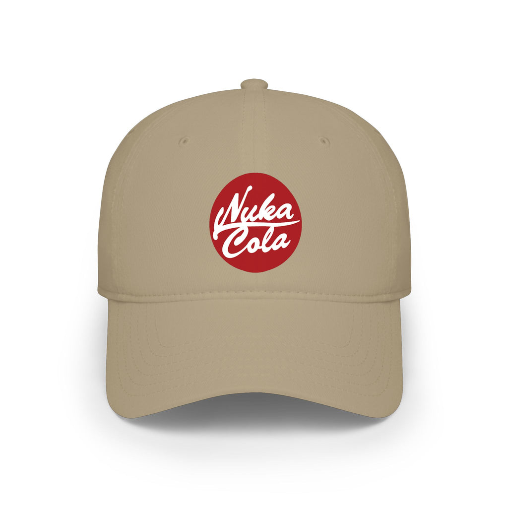 Nuka Cola Red Baseball Cap — Retro 'Nuka Cola' Logo Snapback