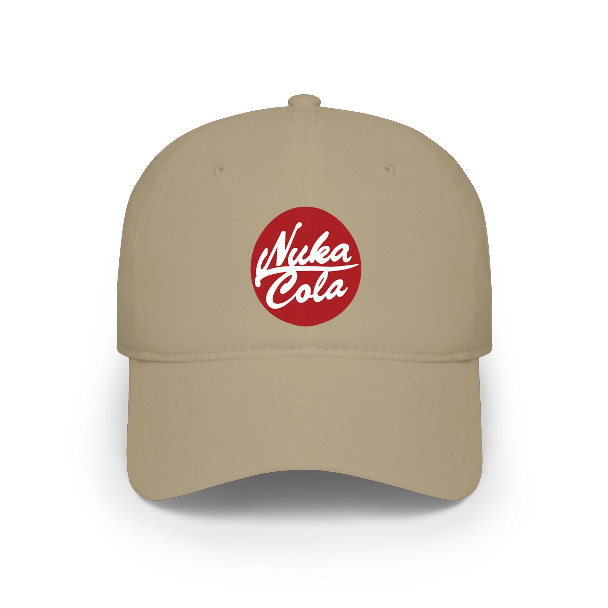 Nuka Cola Red Baseball Cap — Retro 'Nuka Cola' Logo Snapback