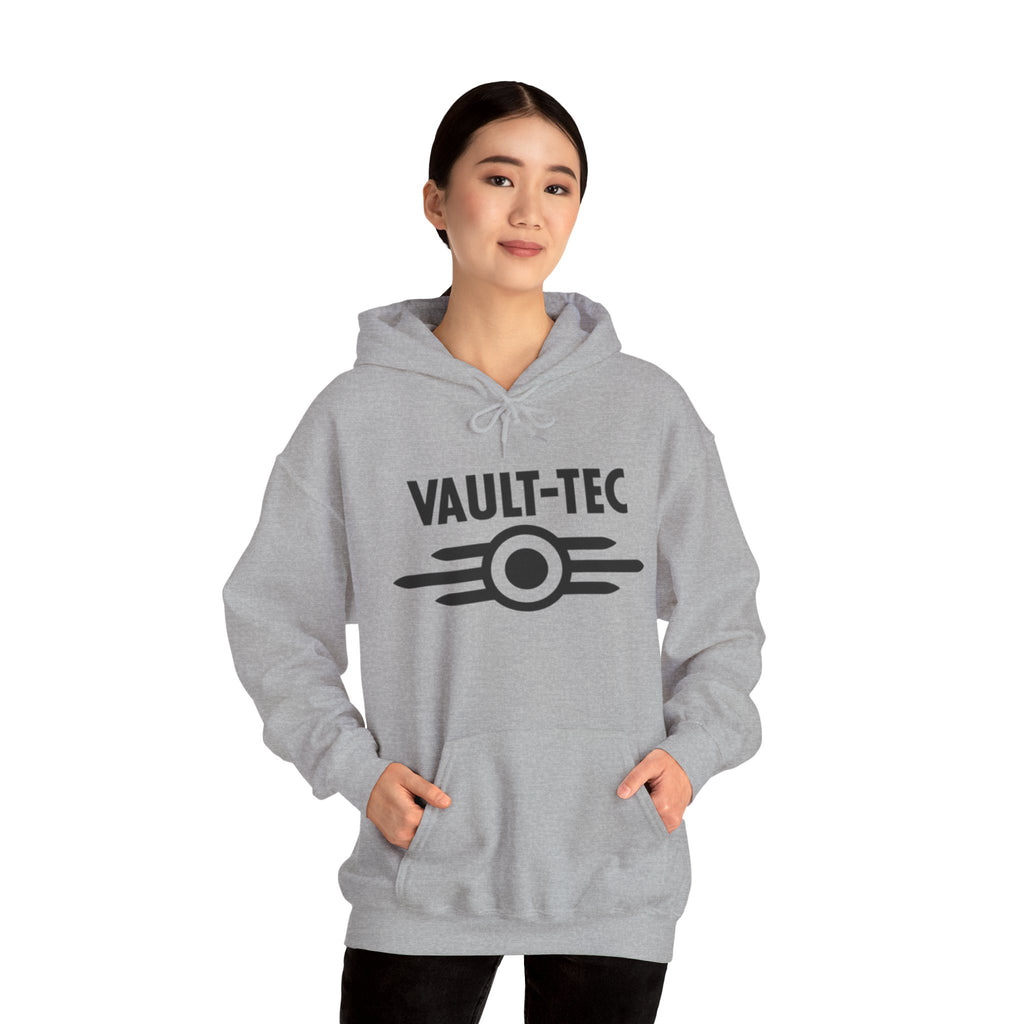 Vault-Tec Logo Hoodie — Retro Gaming Sweatshirt