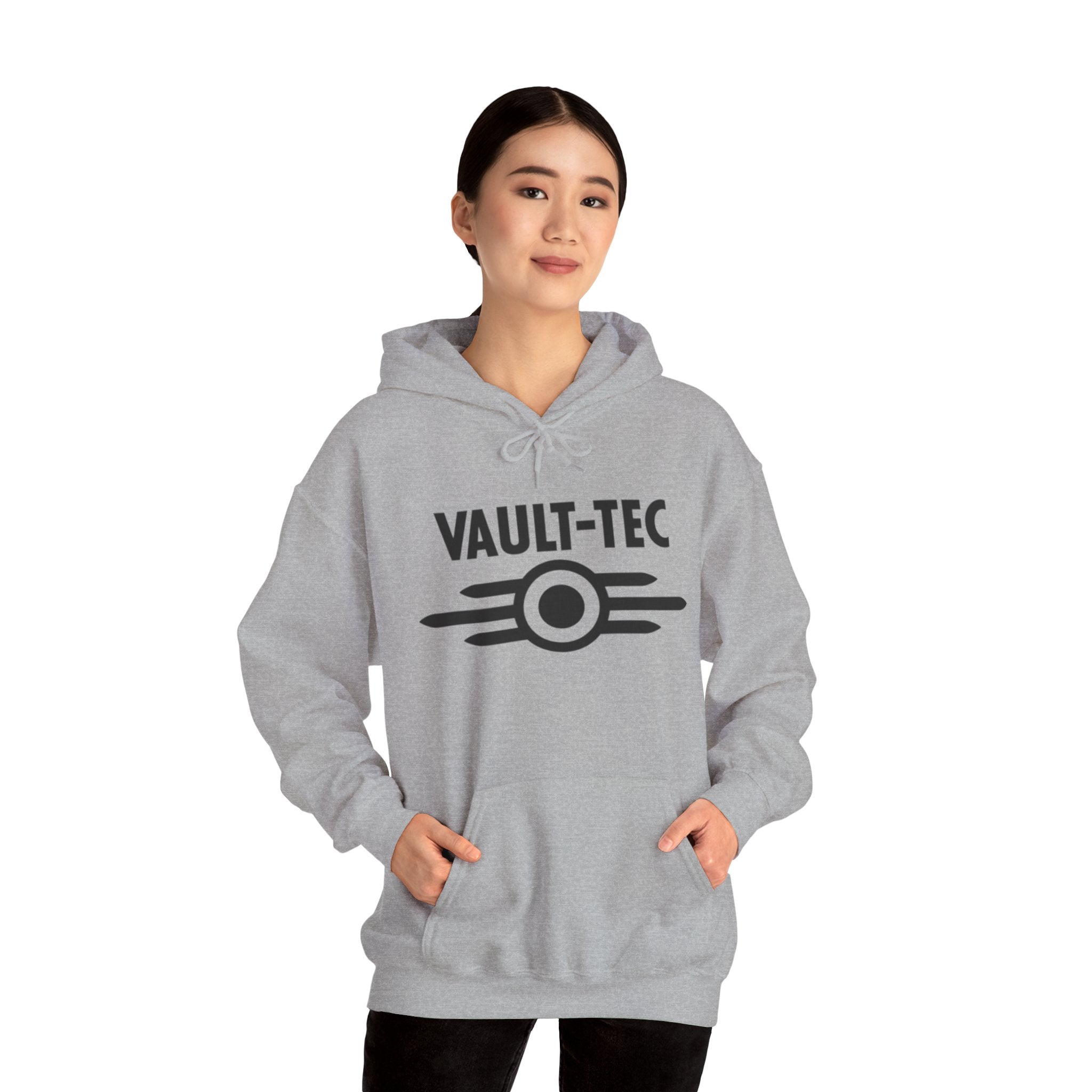 Vault-Tec Logo Hoodie — Retro Gaming Sweatshirt