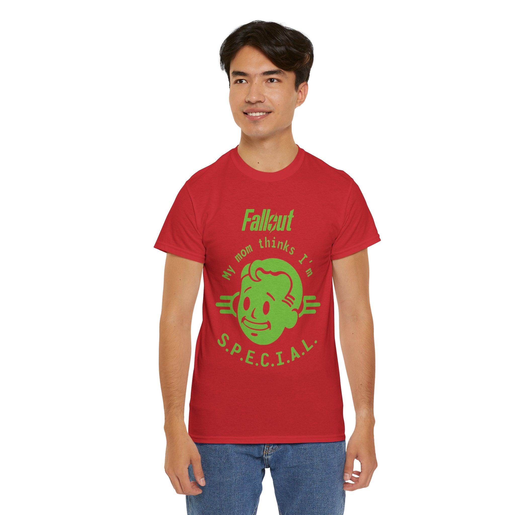 Fallout Inspired "My Mom Thinks I'm S.P.E.C.I.A.L." Graphic T-Shirt