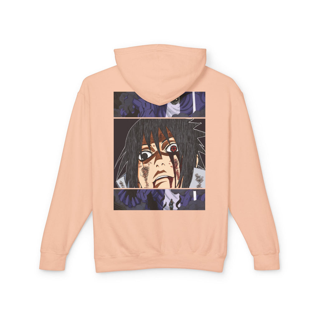 Sasuke Uchiha Anime Premium Graphic Hoodie — "See Darkness"