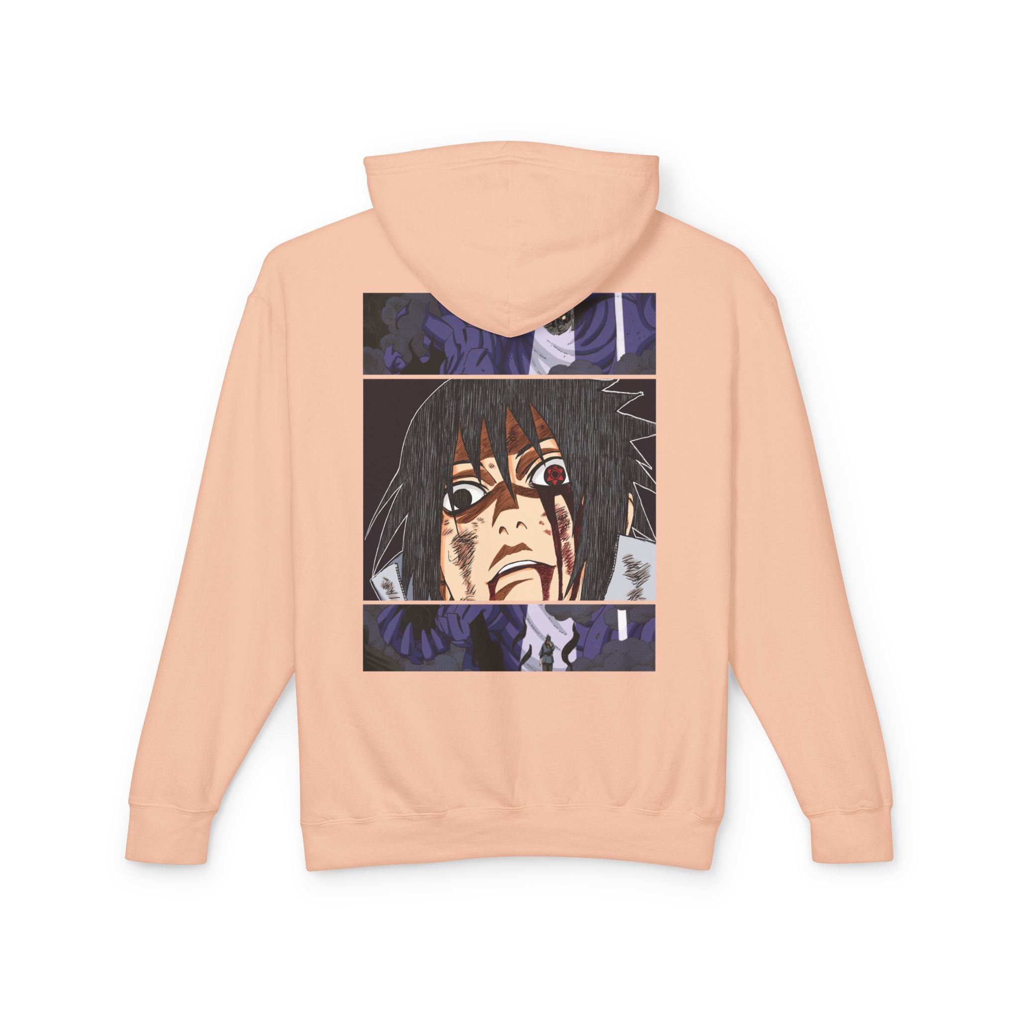 Sasuke Uchiha Anime Premium Graphic Hoodie — "See Darkness"