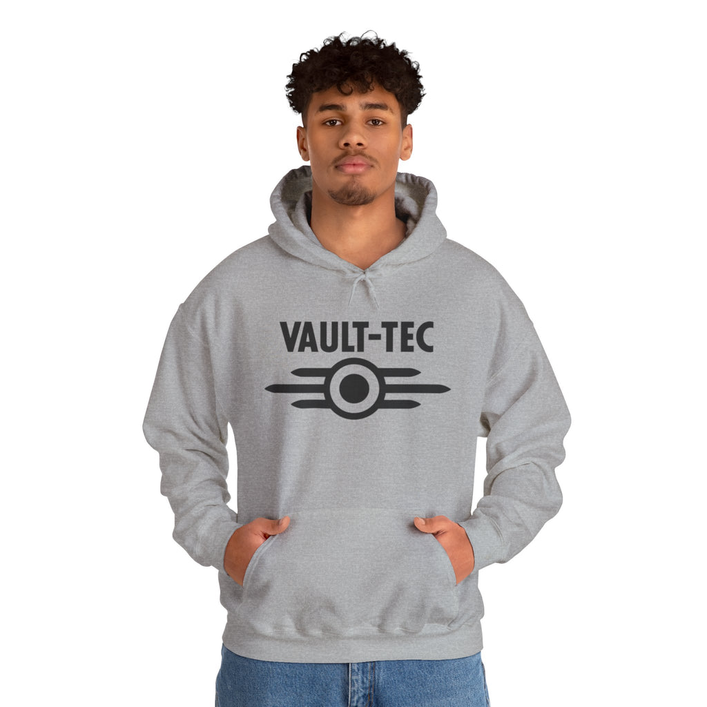 Vault-Tec Logo Hoodie — Retro Gaming Sweatshirt