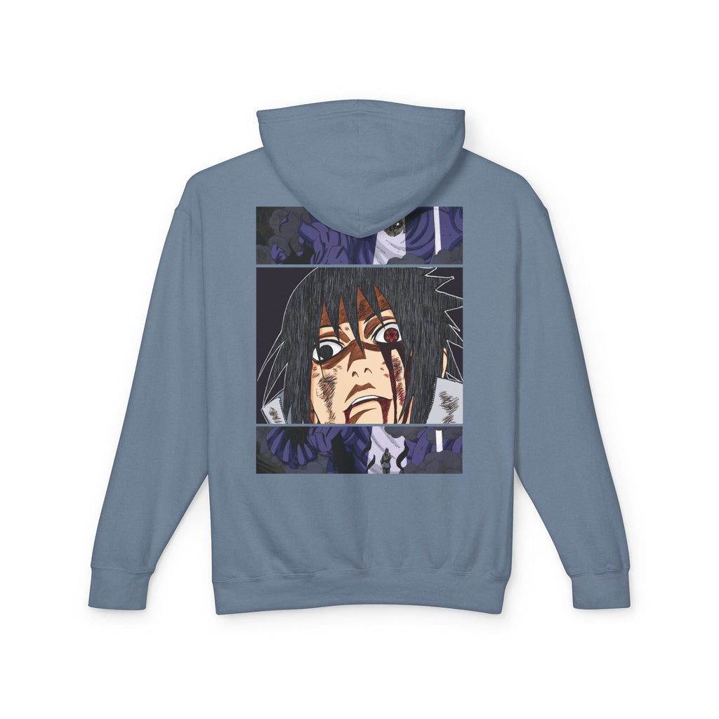 Sasuke Uchiha Anime Premium Graphic Hoodie — "See Darkness"