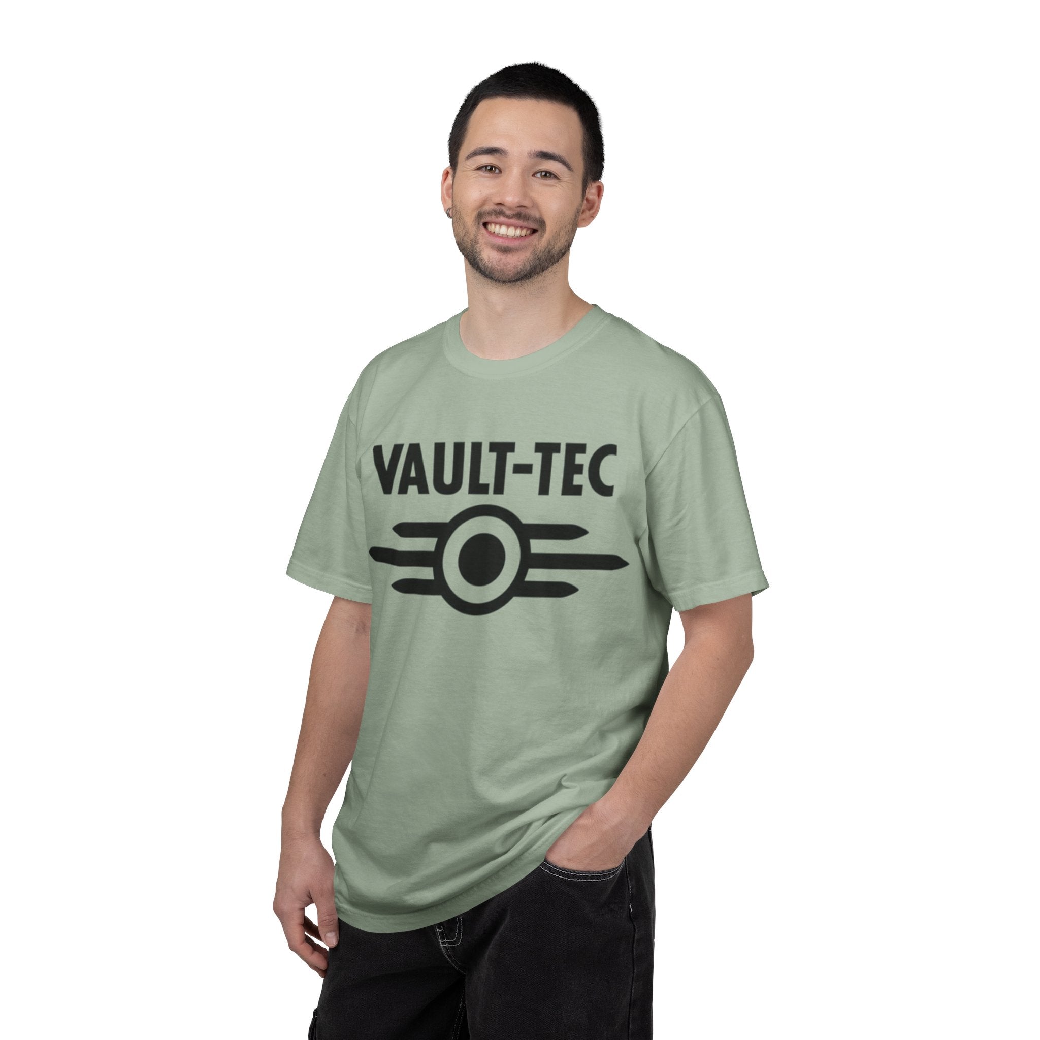 Vault-Tec Logo — Retro Gaming T-Shirt