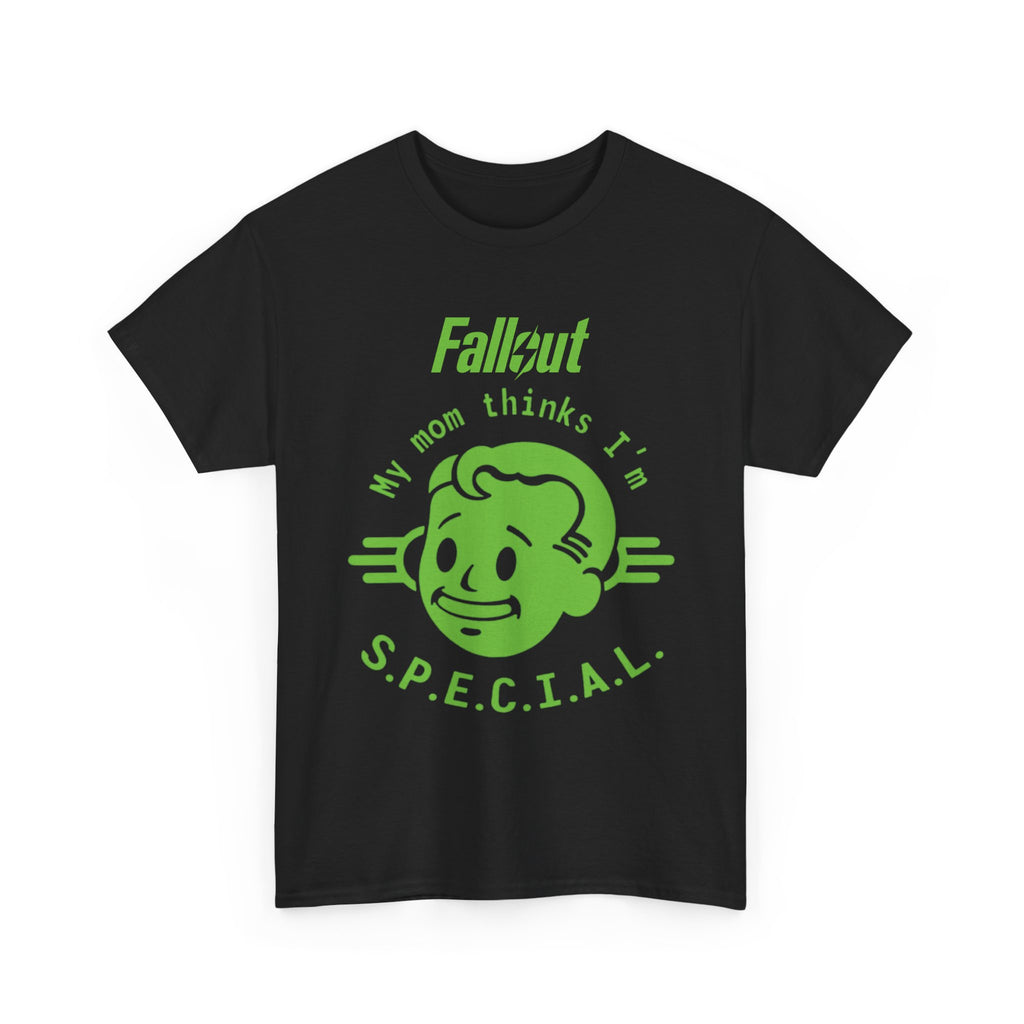 Fallout Inspired "My Mom Thinks I'm S.P.E.C.I.A.L." Graphic T-Shirt
