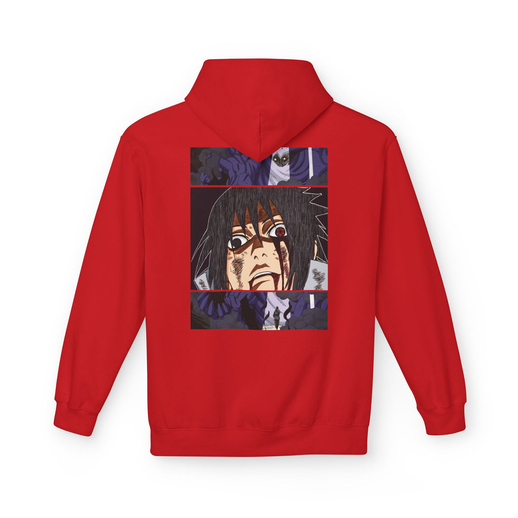 Sasuke Uchiha Anime Graphic Hoodie — "See Darkness"