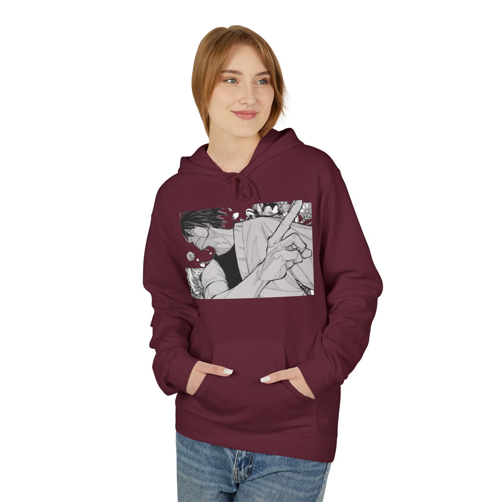 Benimaru 'Destroyer God' Manga Midweight Softstyle Fleece Hoodie