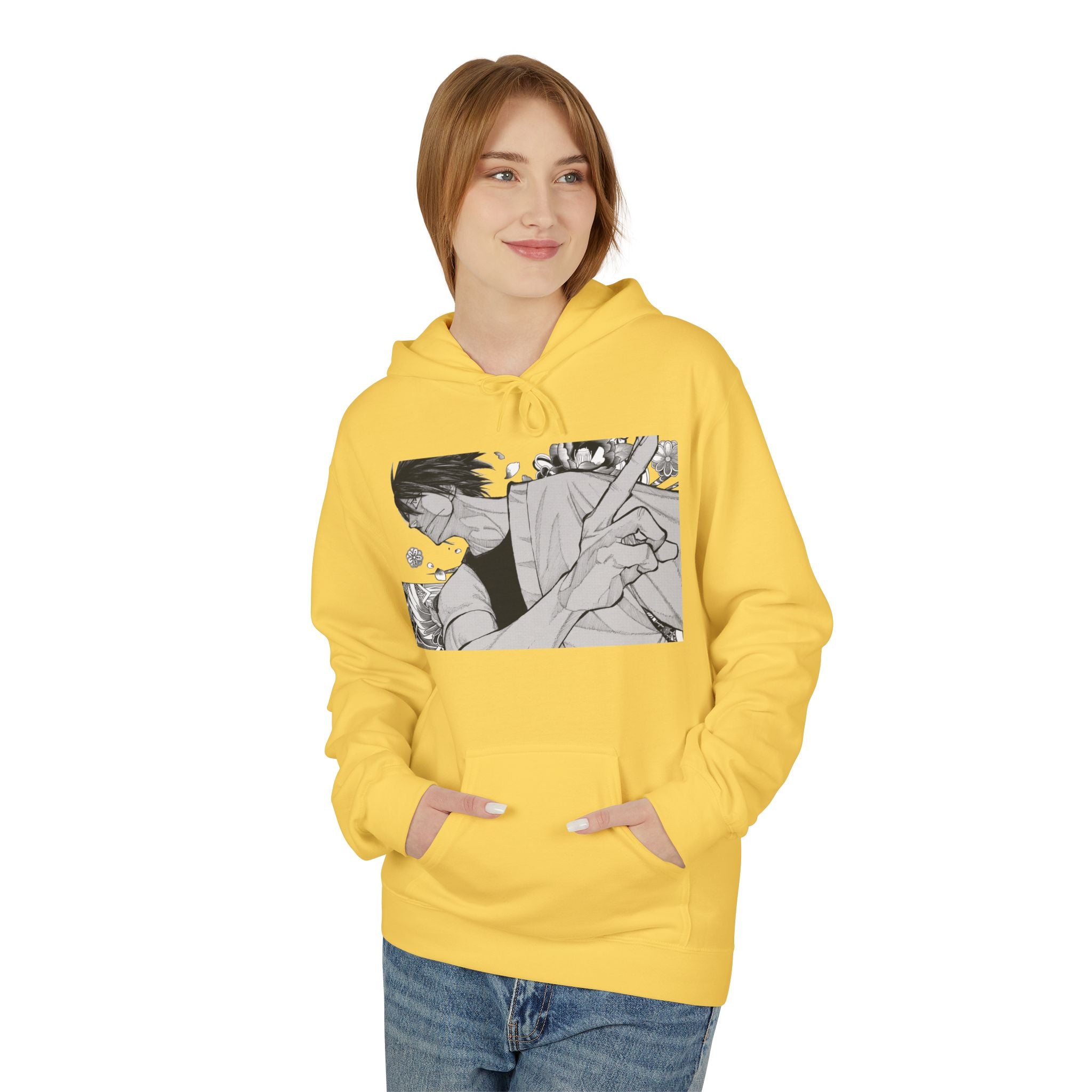 Benimaru 'Destroyer God' Manga Midweight Softstyle Fleece Hoodie