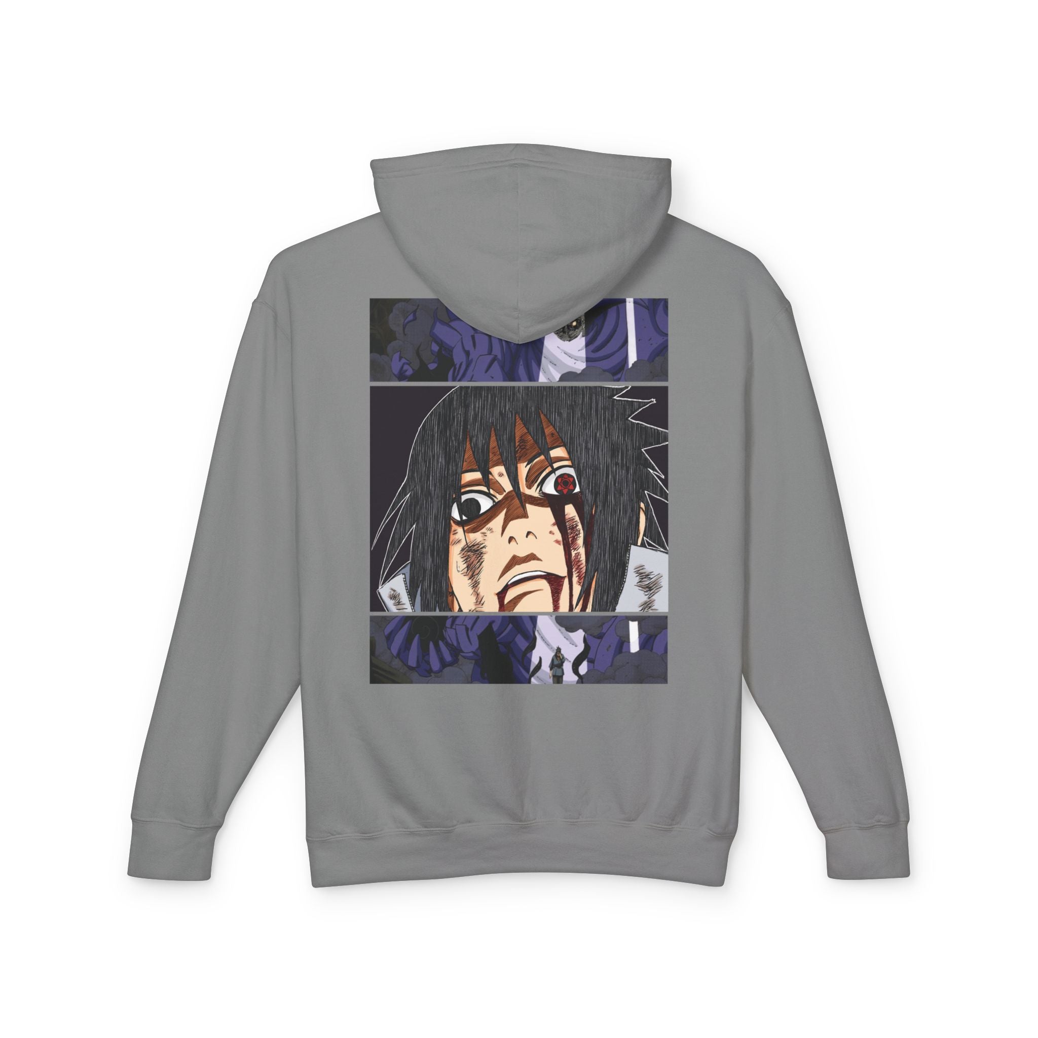 Sasuke Uchiha Anime Premium Graphic Hoodie — "See Darkness"