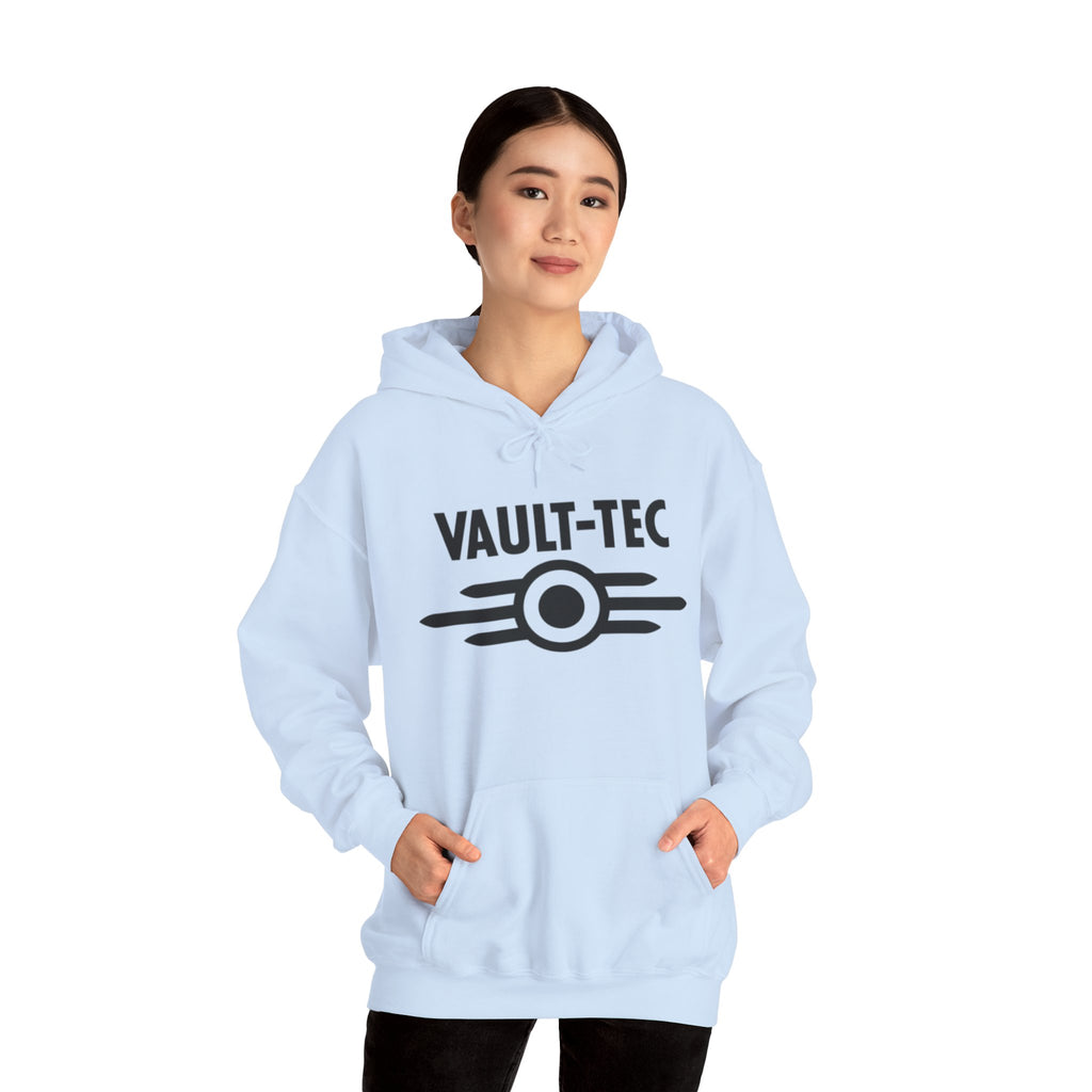 Vault-Tec Logo Hoodie — Retro Gaming Sweatshirt