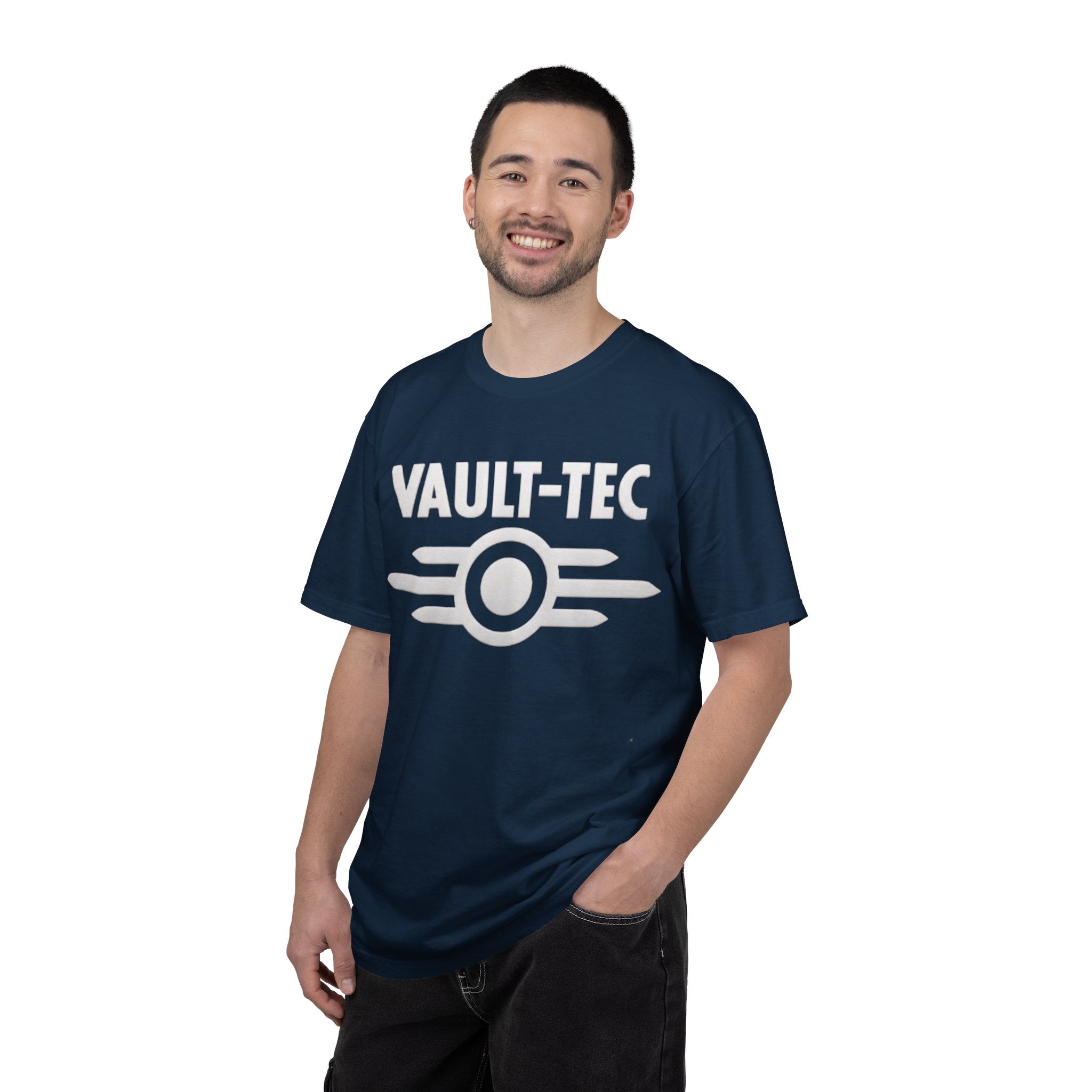 Vault-Tec Logo — Retro Gaming T-Shirt