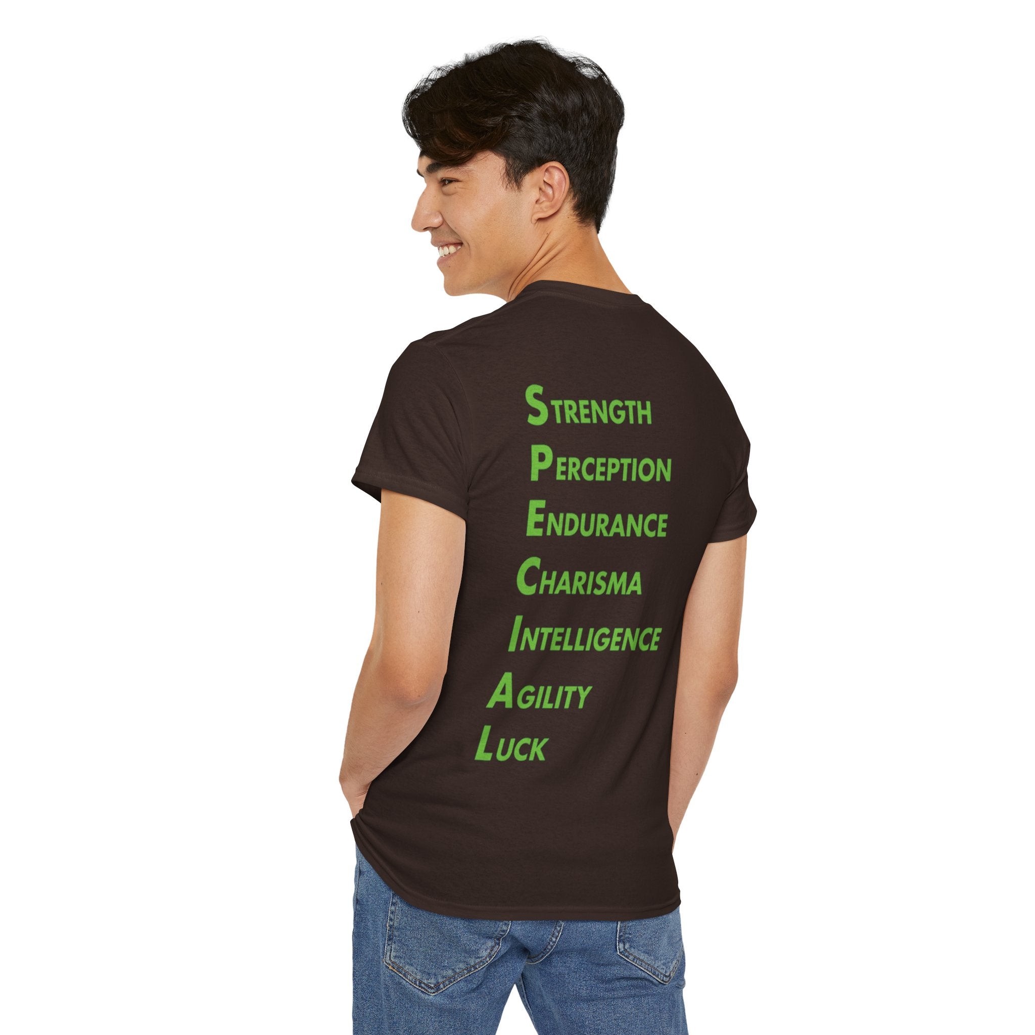 Fallout Inspired "My Mom Thinks I'm S.P.E.C.I.A.L." Graphic T-Shirt