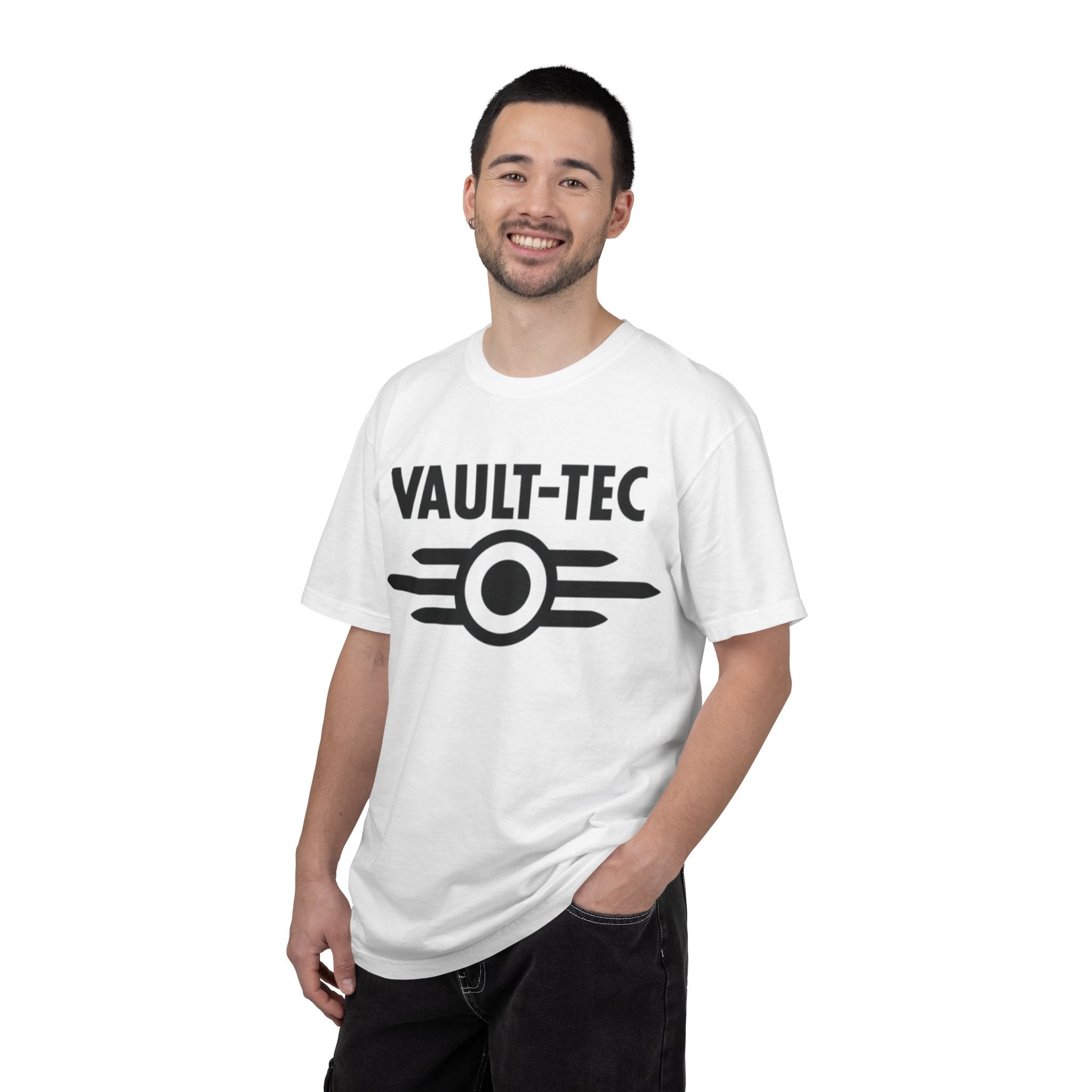 Vault-Tec Logo — Retro Gaming T-Shirt