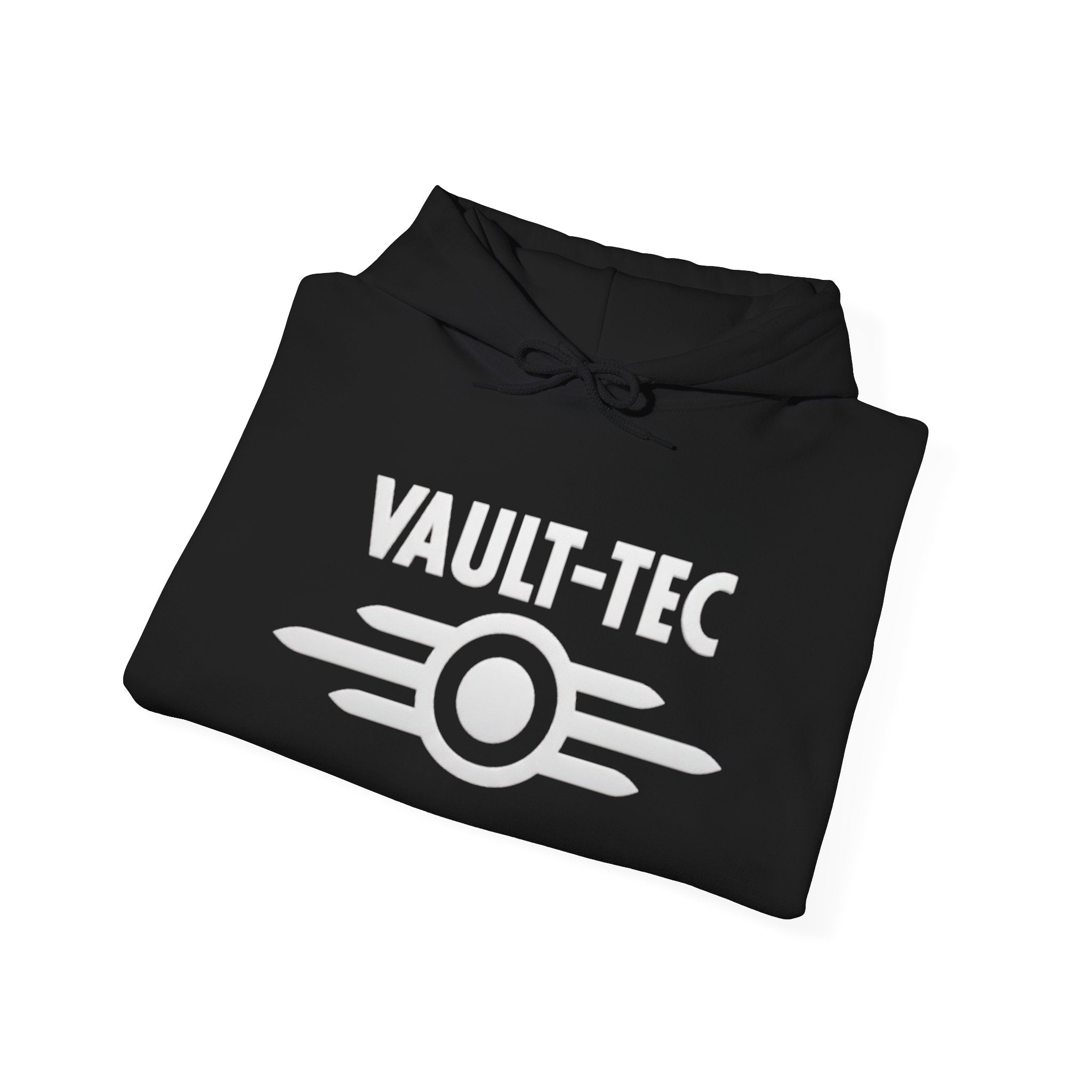 Vault-Tec Logo Hoodie — Retro Gaming Sweatshirt