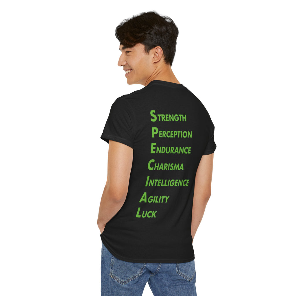 Fallout Inspired "My Mom Thinks I'm S.P.E.C.I.A.L." Graphic T-Shirt