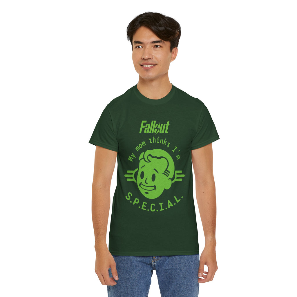 Fallout Inspired "My Mom Thinks I'm S.P.E.C.I.A.L." Graphic T-Shirt