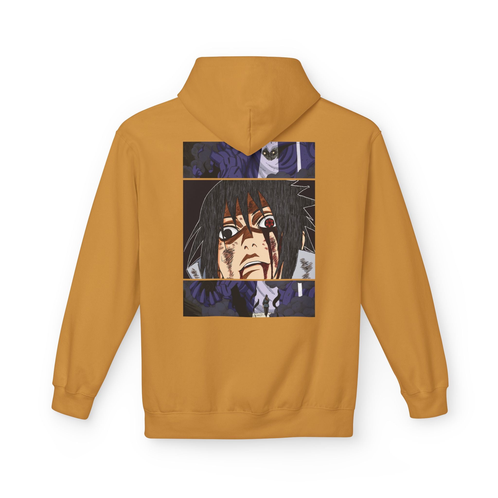 Sasuke Uchiha Anime Graphic Hoodie — "See Darkness"