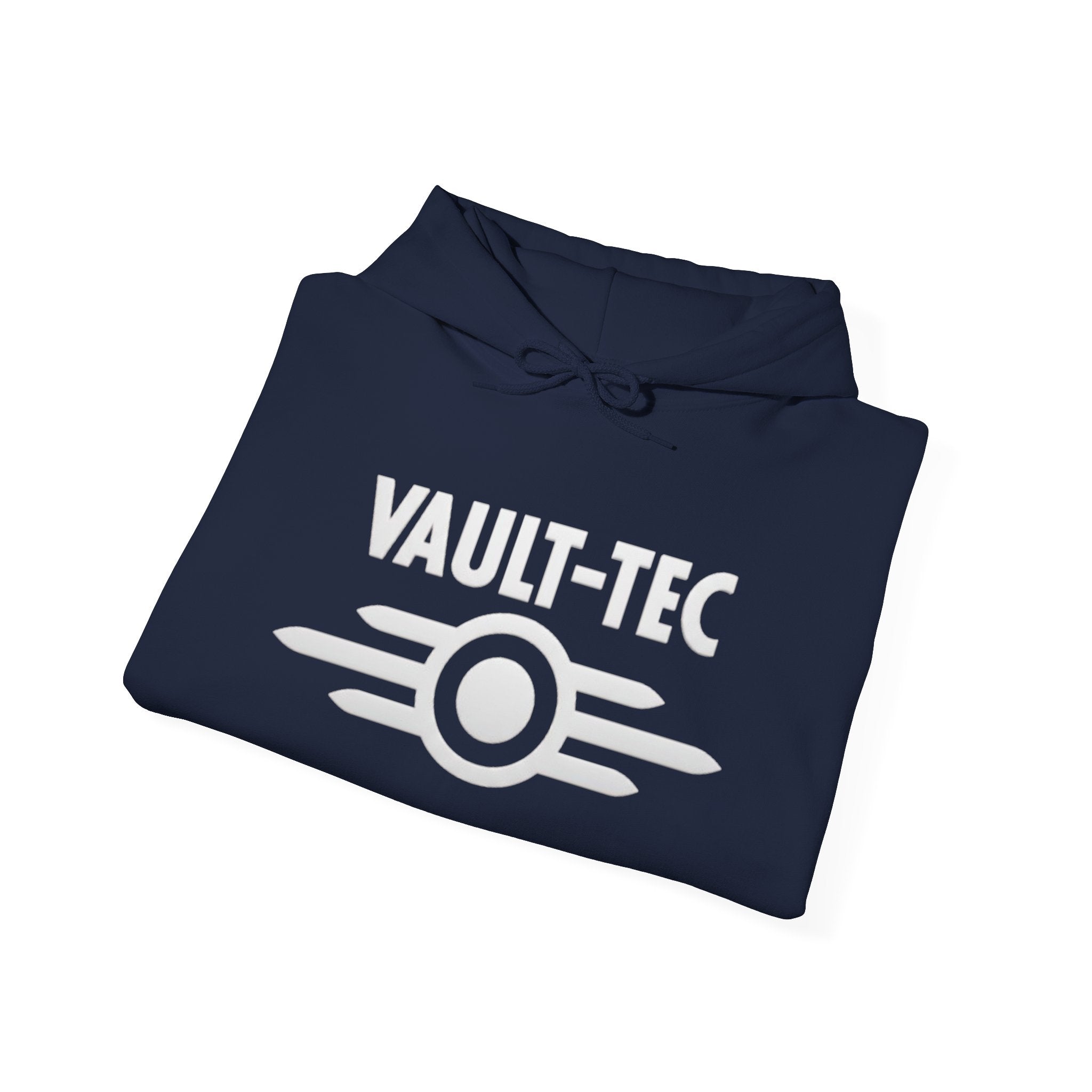 Vault-Tec Logo Hoodie — Retro Gaming Sweatshirt