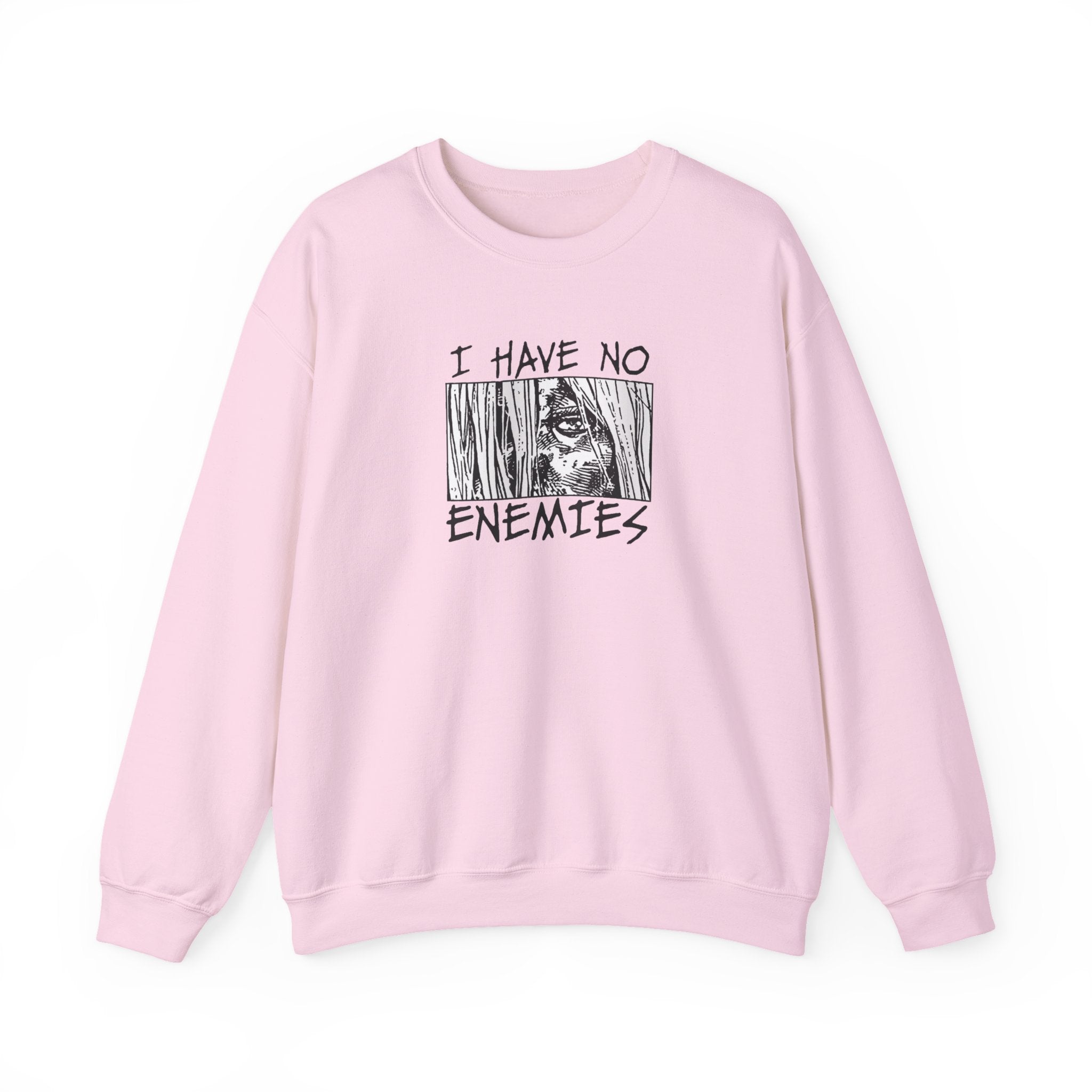 Vinland Saga Crewneck Sweatshirt — "I Have No Enemies" Graphic