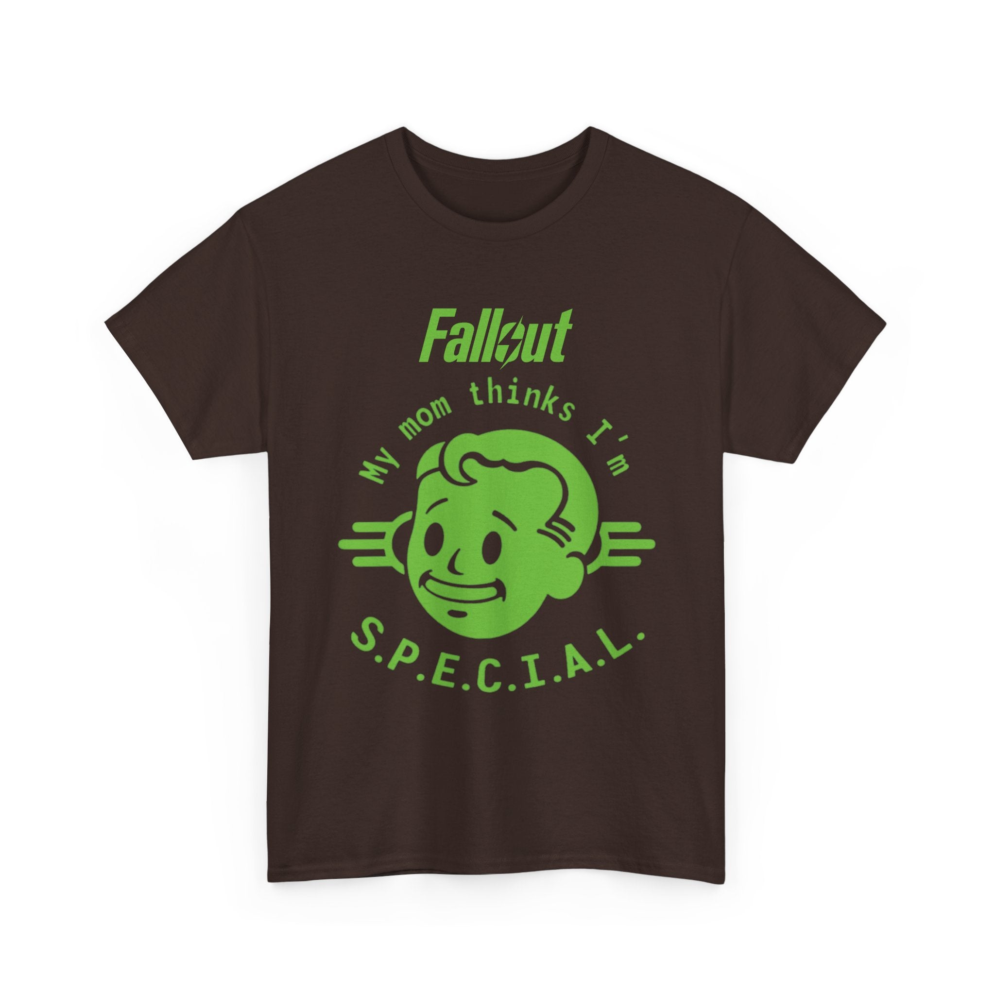 Fallout Inspired "My Mom Thinks I'm S.P.E.C.I.A.L." Graphic T-Shirt