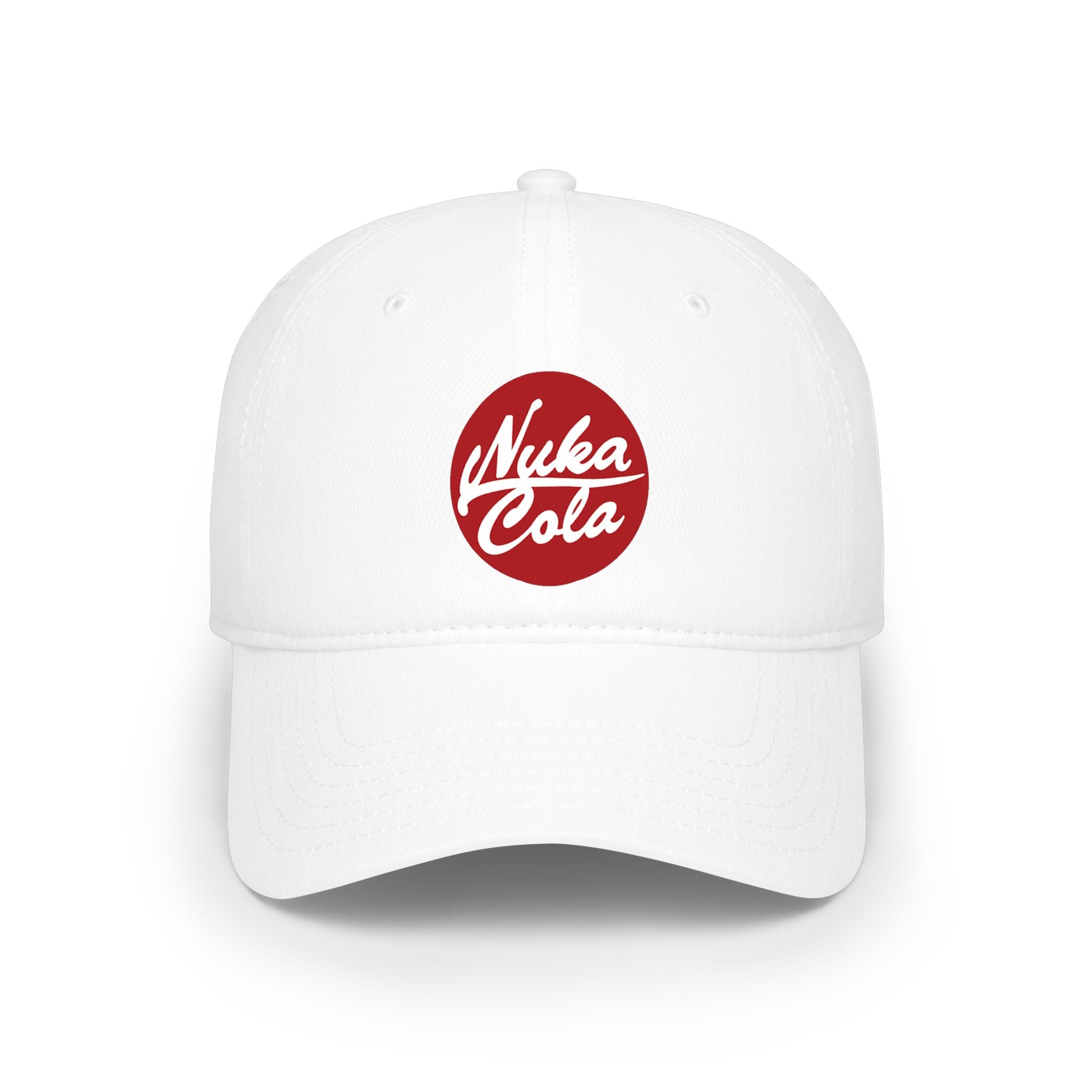 Nuka Cola Red Baseball Cap — Retro 'Nuka Cola' Logo Snapback