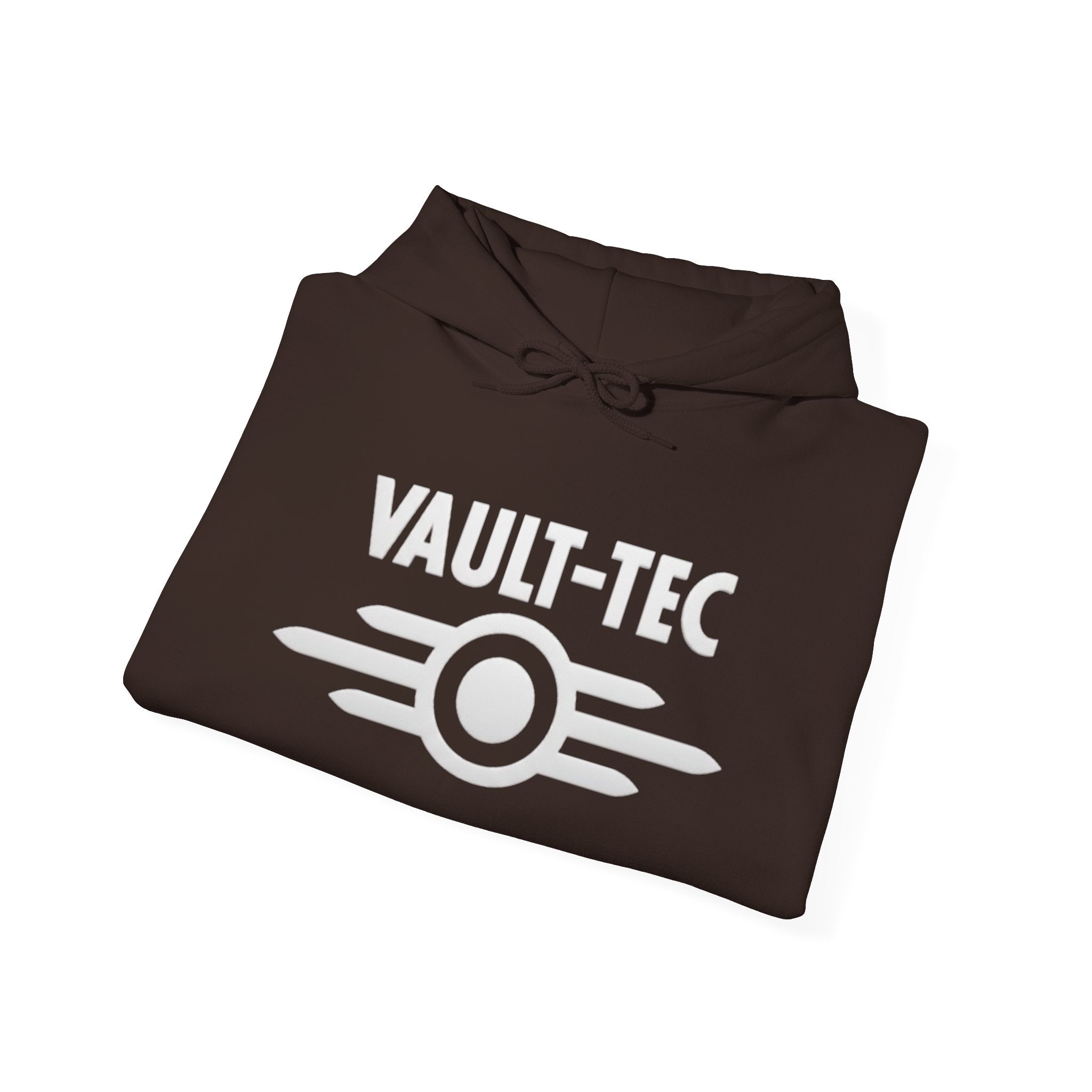 Vault-Tec Logo Hoodie — Retro Gaming Sweatshirt