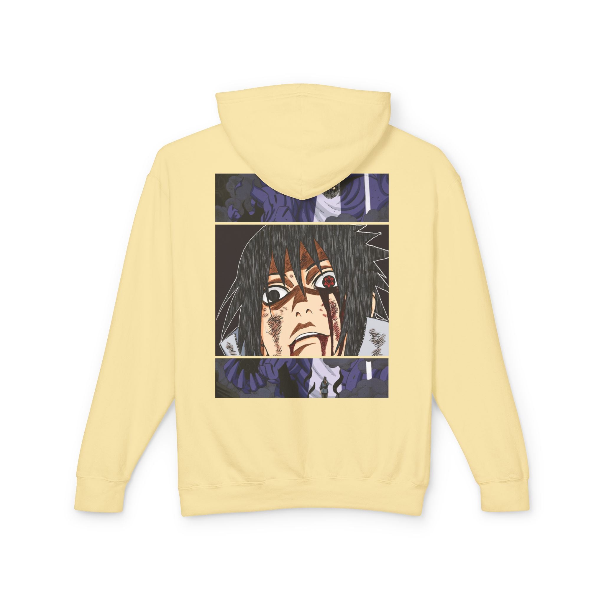 Sasuke Uchiha Anime Premium Graphic Hoodie — "See Darkness"